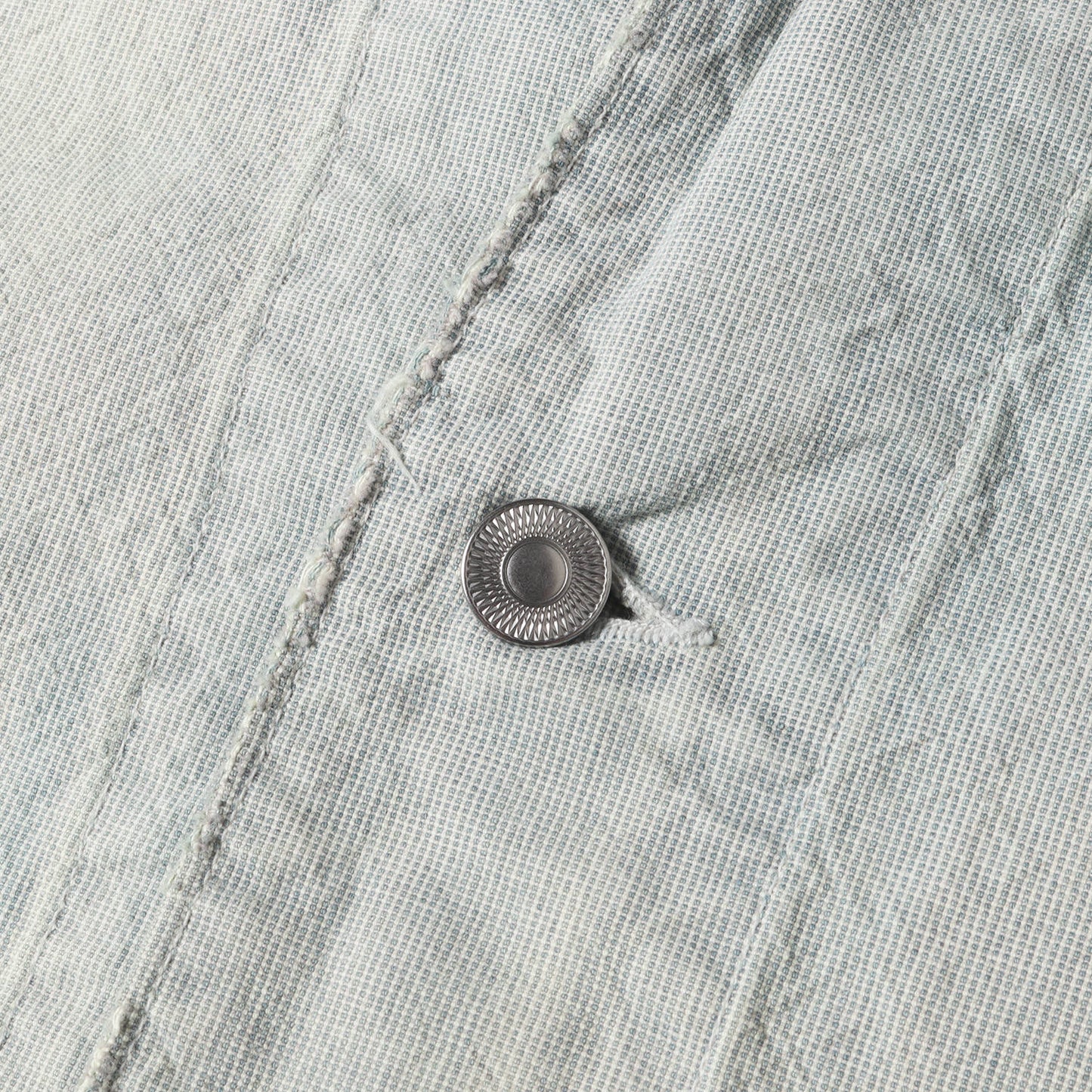 25SS インディゴ ピンチェック カバーオール コート (Indigo Pin Check Coverall 25SAP-01-27H)