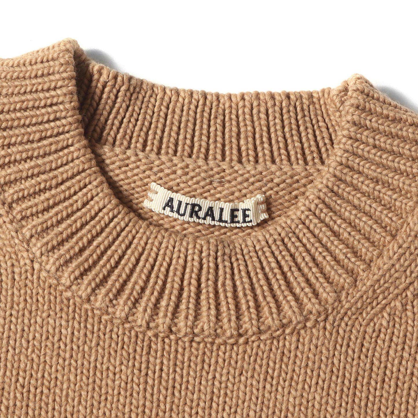 クルーネック ウール ニット セーター (FELT WOOL YARN KNIT P/O A8AP01FU)