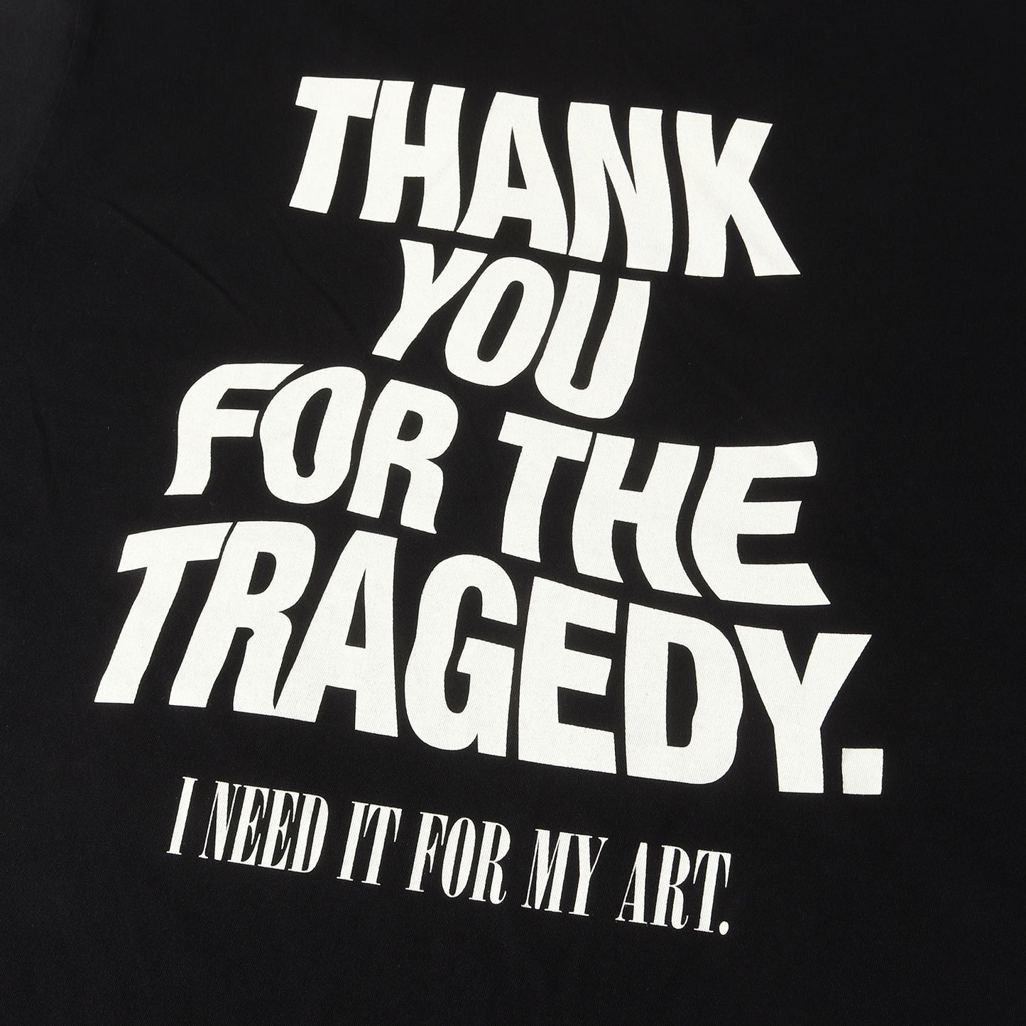25SS グラフィック ロゴ Tシャツ (THANK YOU FOR THE TRAGEDY T-SH 2505-4002)