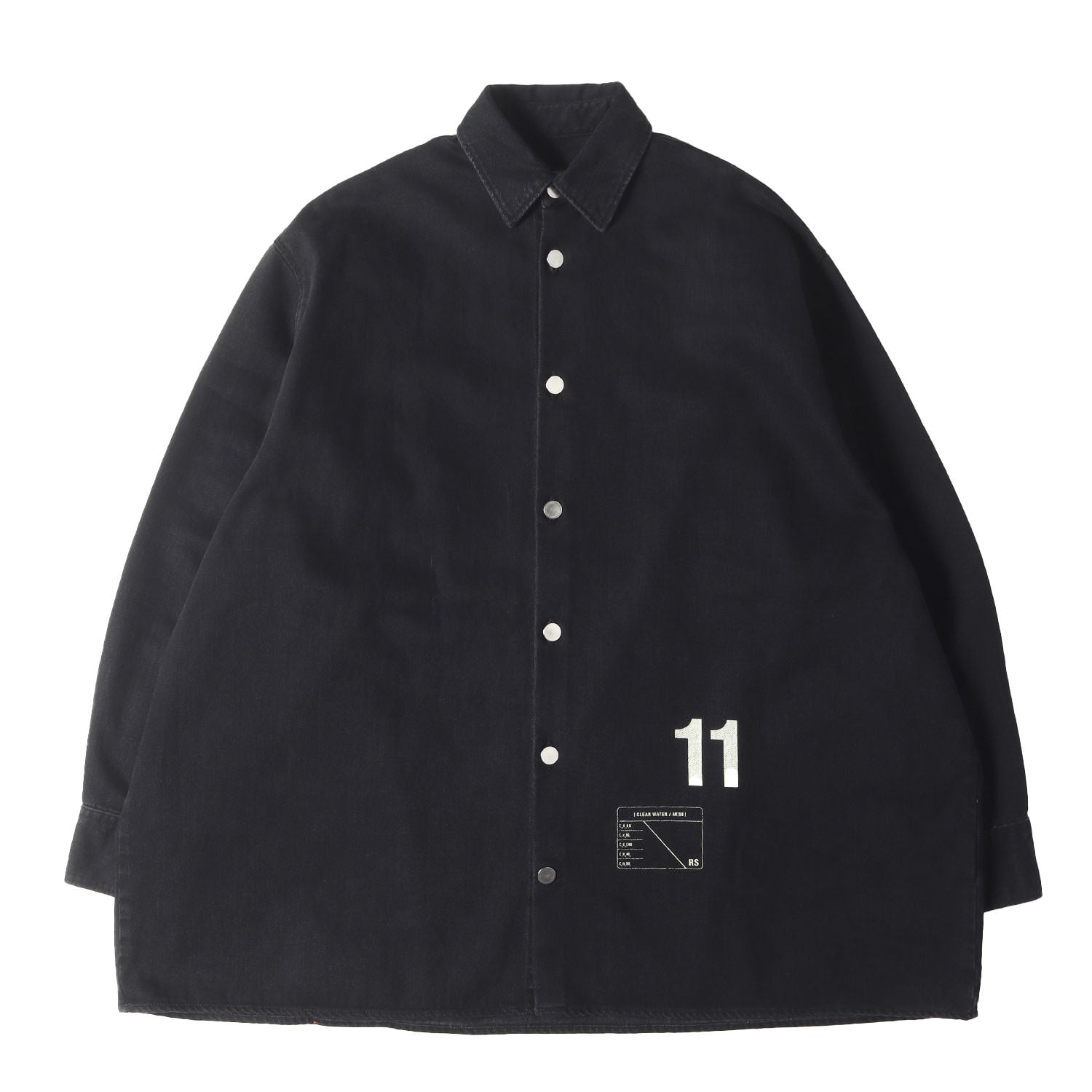 RAF SIMONS (Denim easy fit shirt)