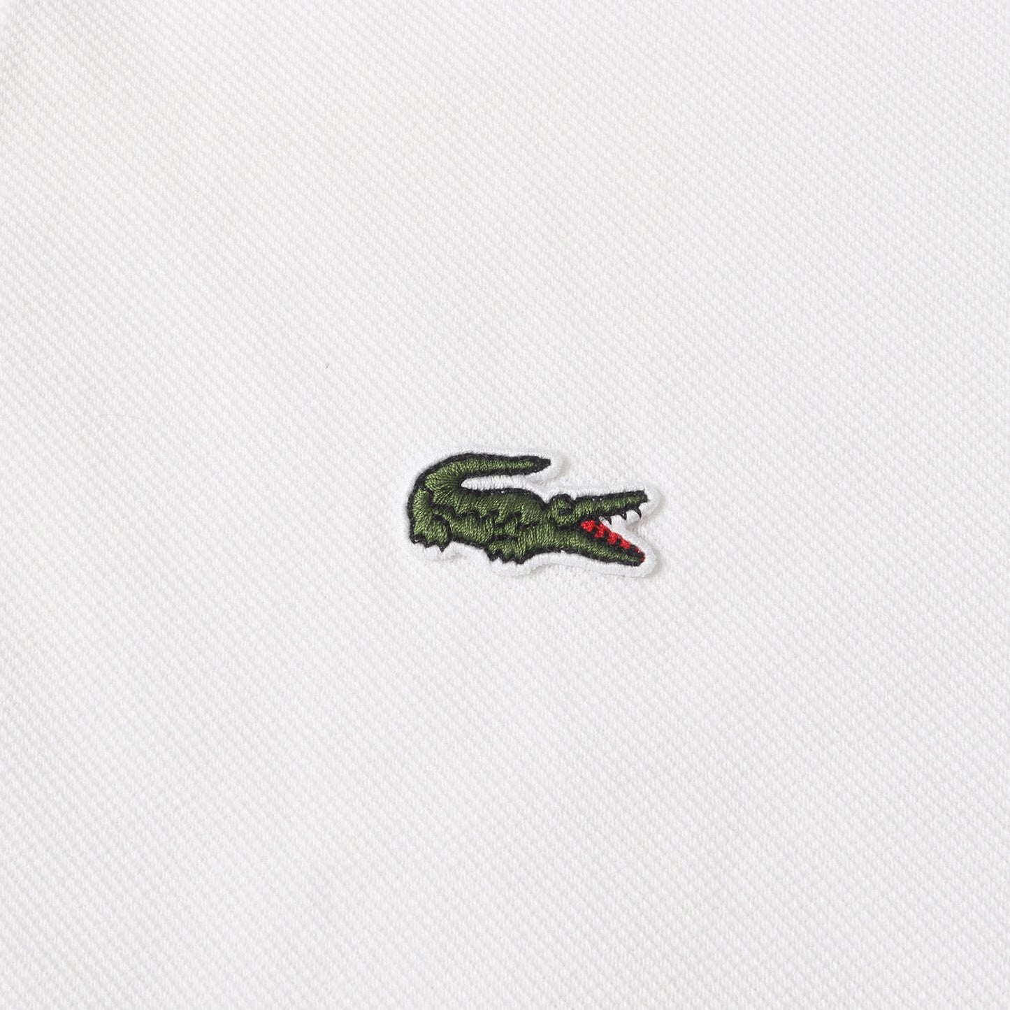 ワンポイント ワニ ワッペン 刺繍 ピケ ポロシャツ (L1212AL) / CLASSIC FIT MADE IN JAPAN