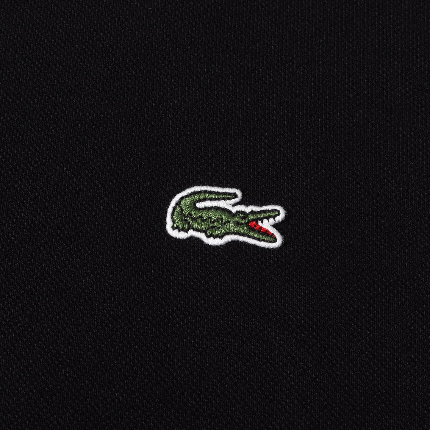 ワンポイント ワニ ワッペン 刺繍 ピケ ポロシャツ (L1212AL) / CLASSIC FIT MADE IN JAPAN