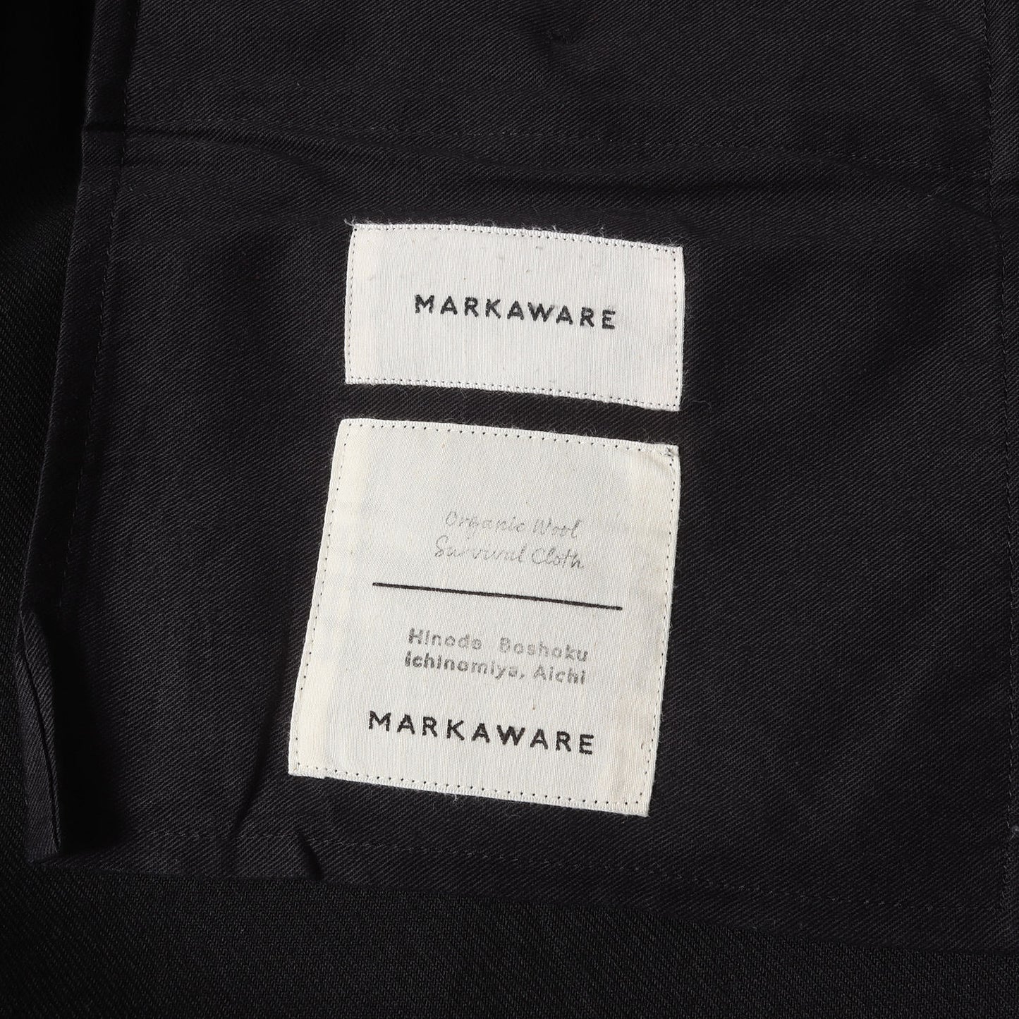 22AW ワンタック ウール スラックス パンツ (PEGTOP TROUSERS)