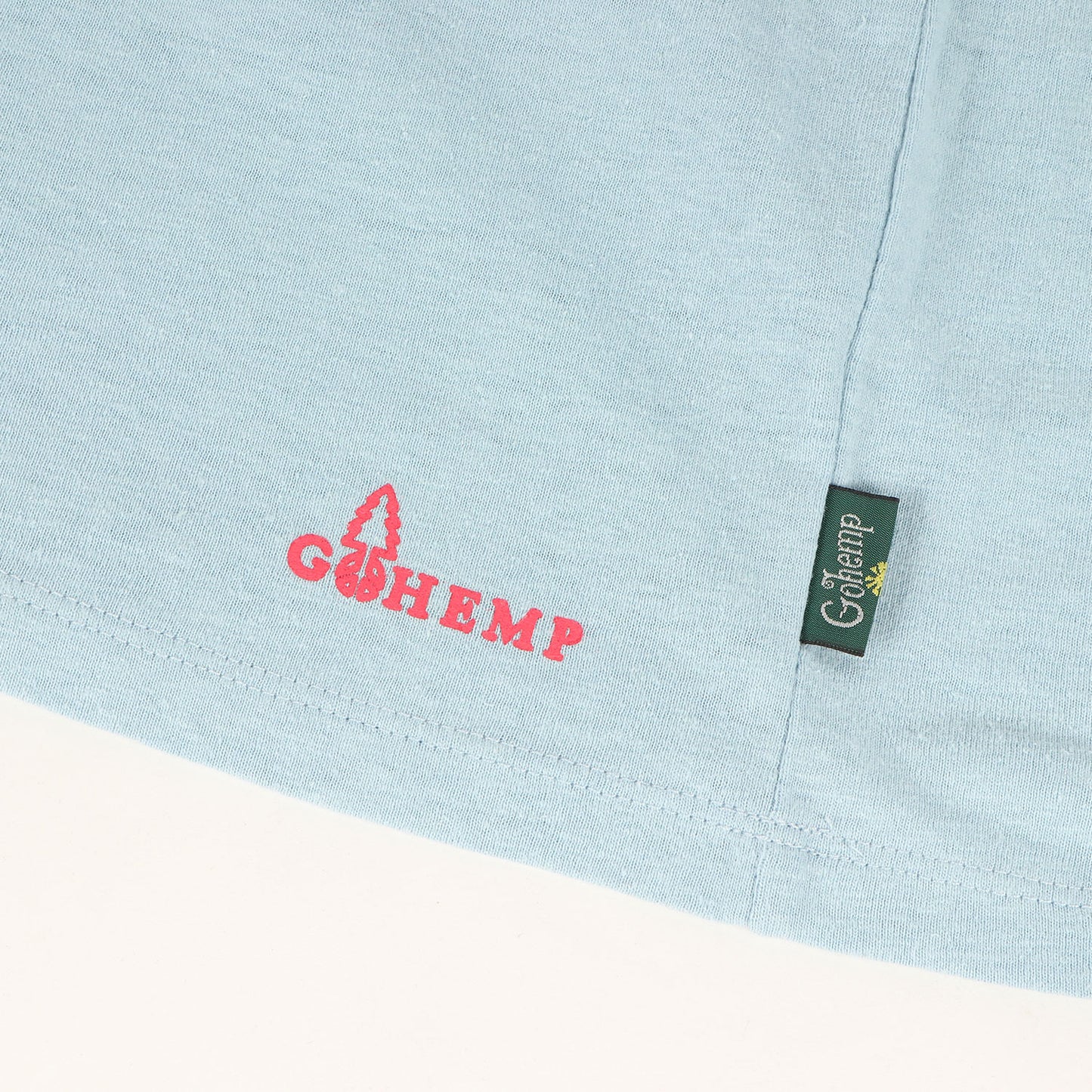 × GO HEMP デッドロゴ ヘンプ コットン フットボール カットソー (GOHEMP × SD Dead Logo Football T)