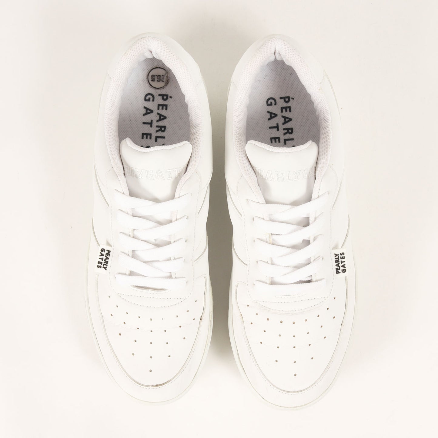 レースアップ ゴルフ シューズ (ワンカラー ローカットソフトスパイク 053-2992303)