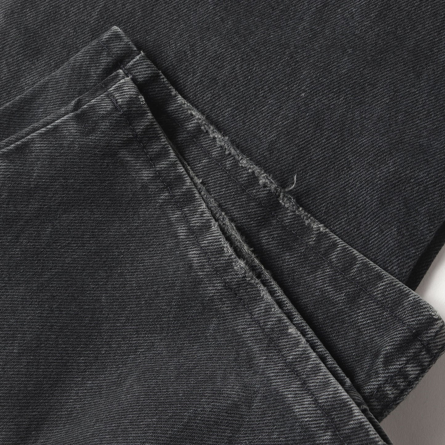 90s テーパード デニム パンツ (CHICAGO) / ボタンフライ