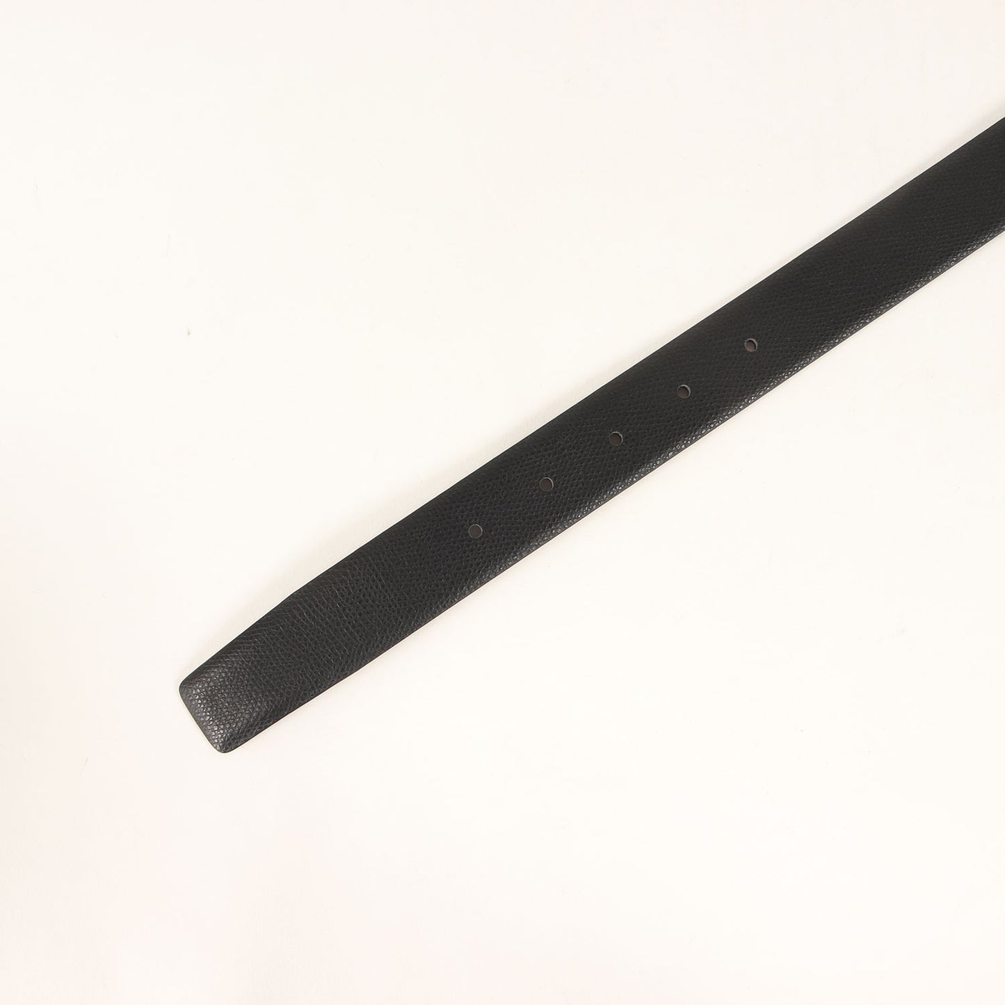 スクエアバックル フォーマル レザー ベルト / MADE IN ITALY