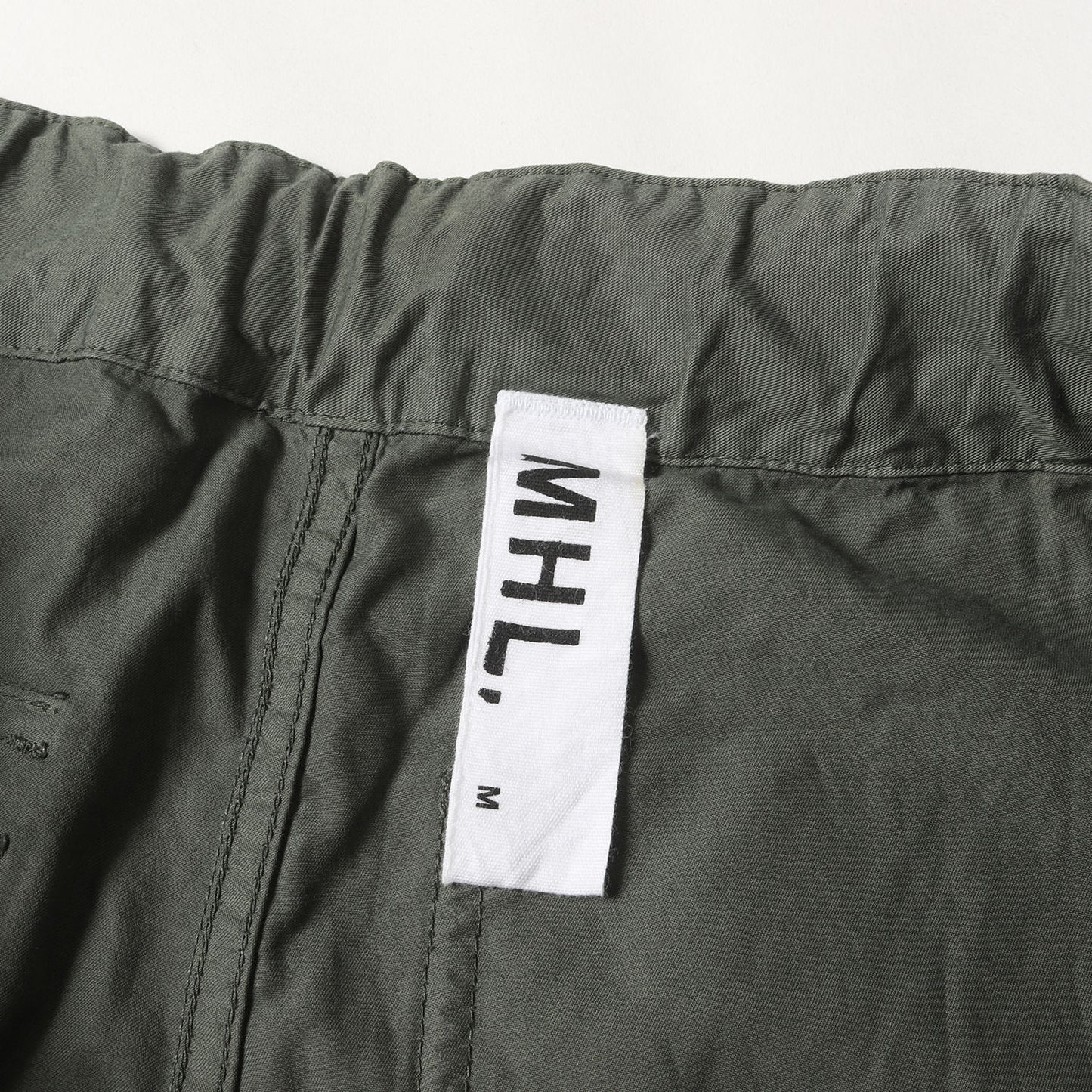 24SS スーパーファイン コットン ツイル イージー パンツ (SUPERFINE COTTON TWILL 596-4140509)