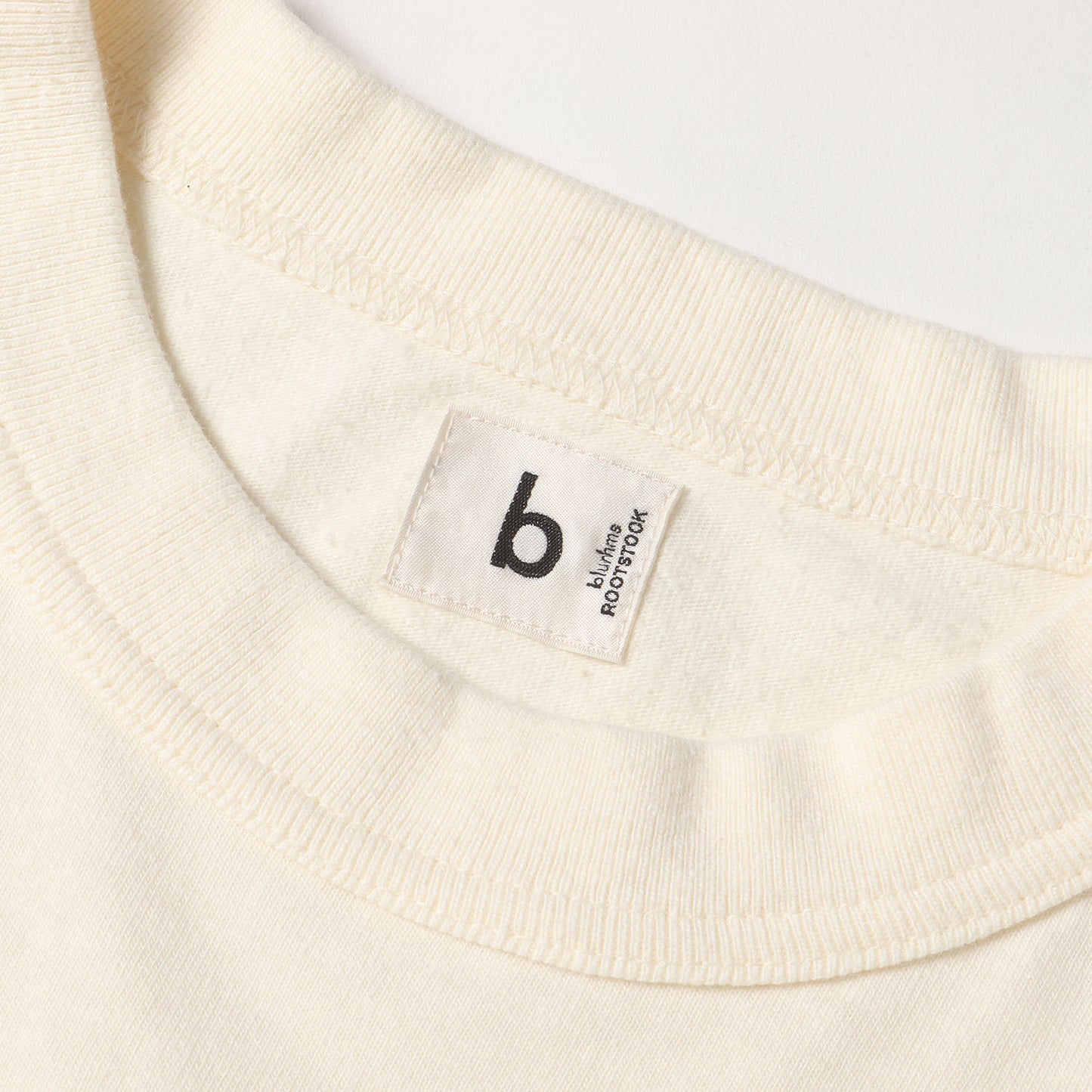 コットンレーヨン 88/12 バインダーネック Tシャツ (bROOTS23S31)