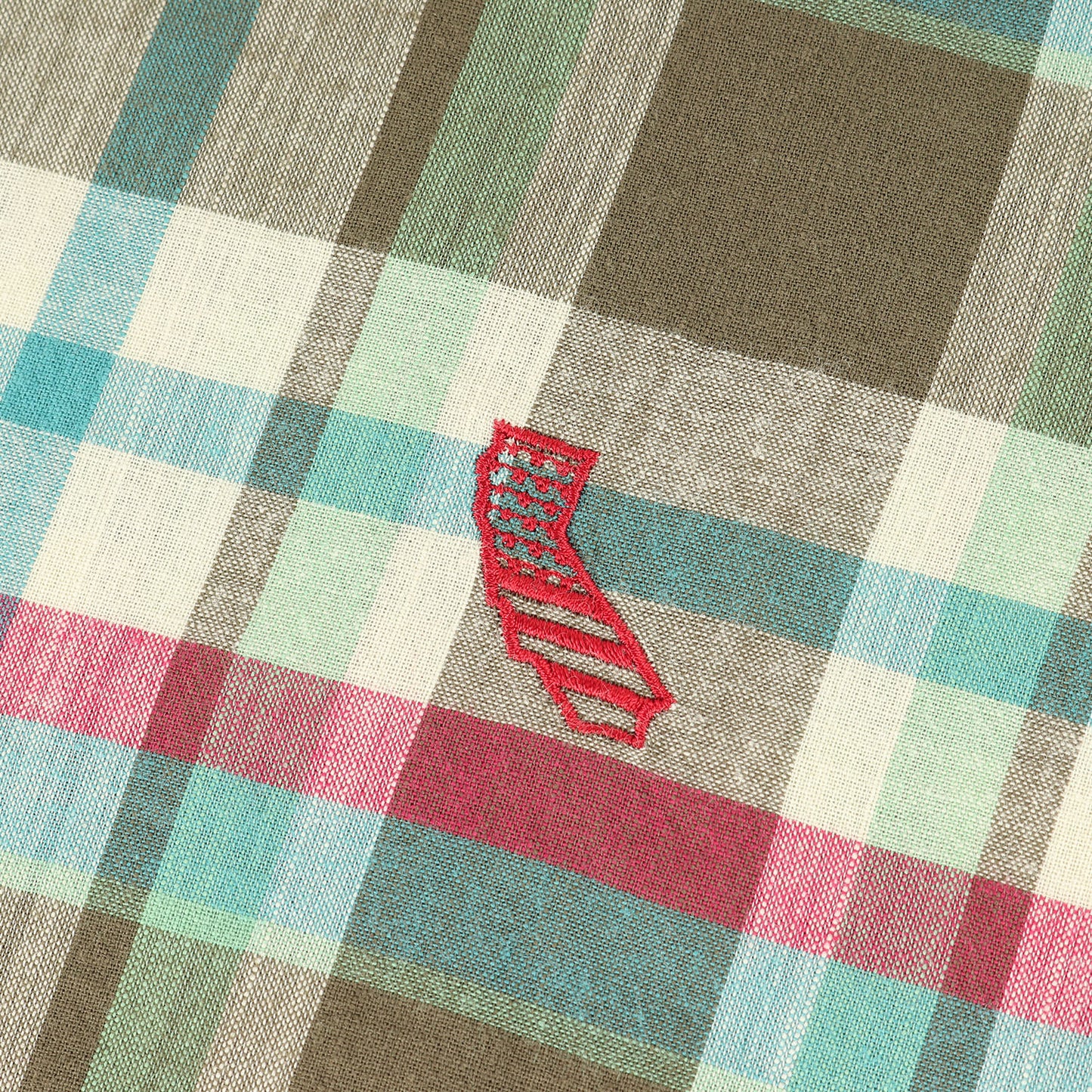 マドラスチェック ボタンダウン シャツ (SD Madras Check Button Down Shirt)