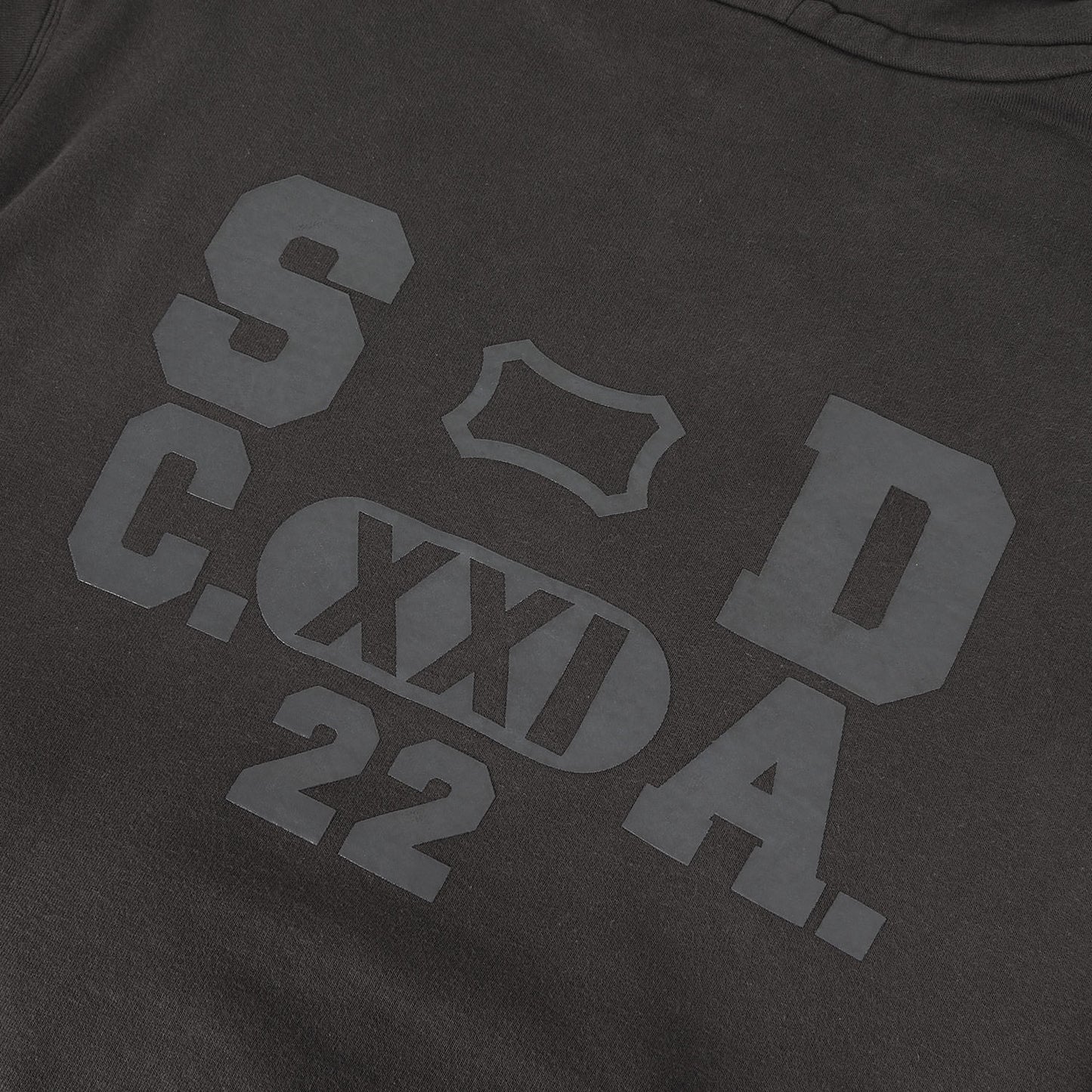 24AW バックロゴ 後付け ダブルフェイス スウェット パーカー (SD Logo After Hood Sweat)