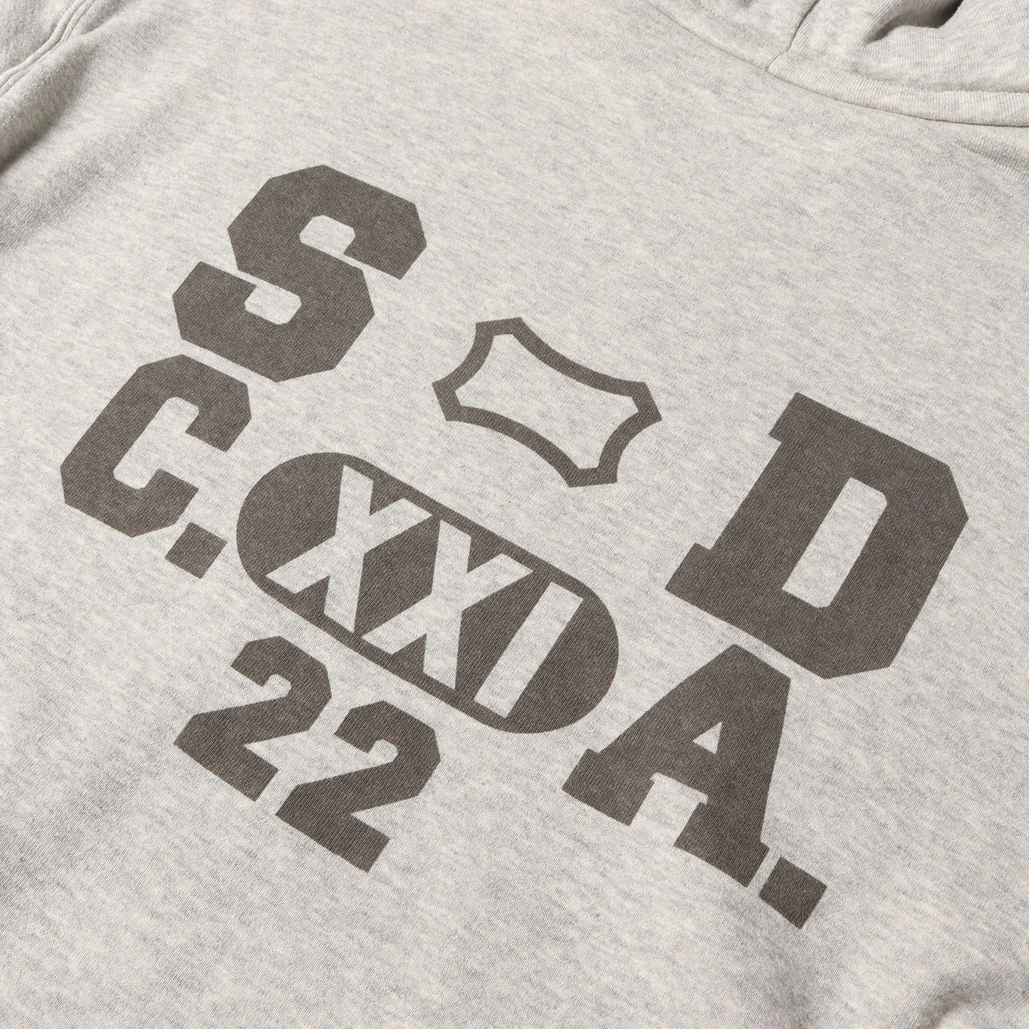 24AW バックロゴ 後付け ダブルフェイス スウェット パーカー (SD Logo After Hood Sweat)