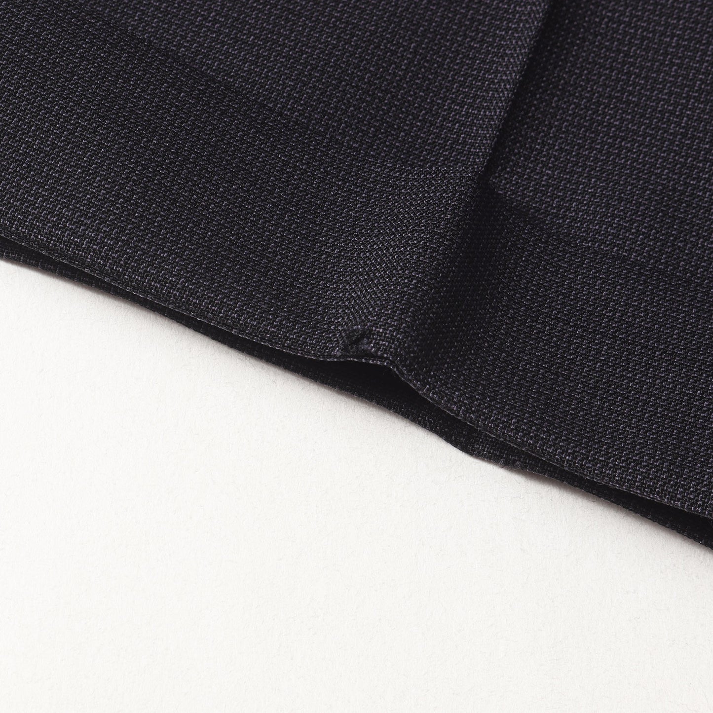 マイクロピンチェック ツータック ウール スラックス パンツ / MADE IN JAPAN