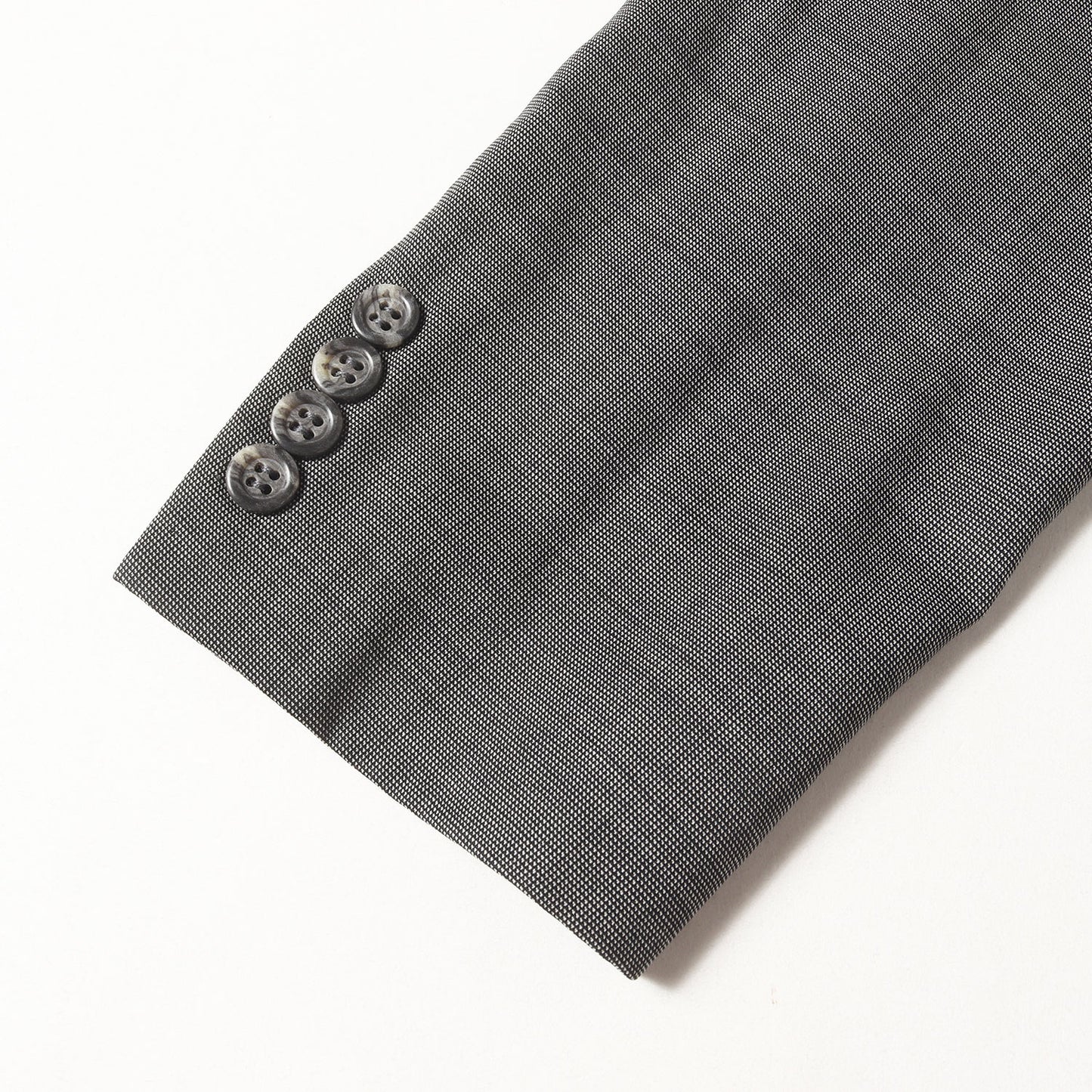 ピンチェック ウール スーツ セットアップ