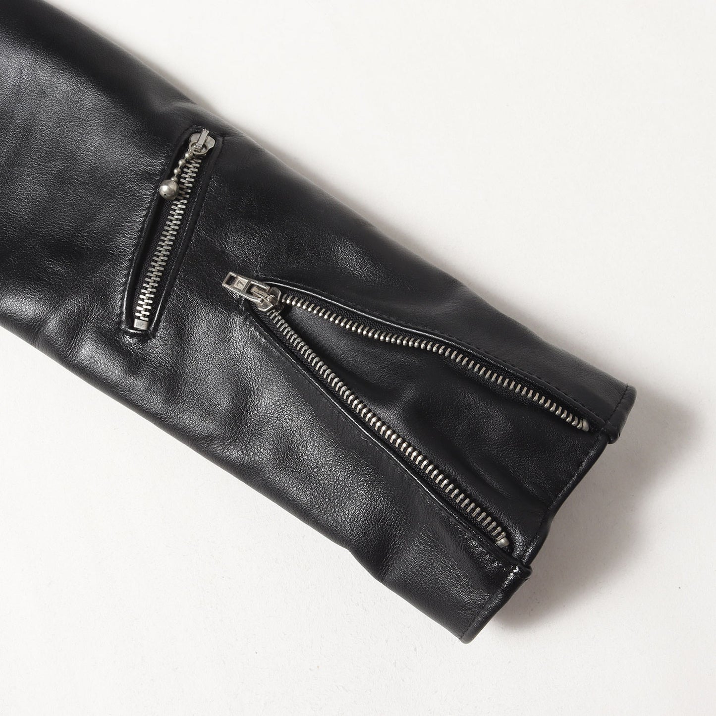 00s × Lewis Leather × Johnny Thunders サイクロン レザー ダブルライダースジャケット (4LB-1712)