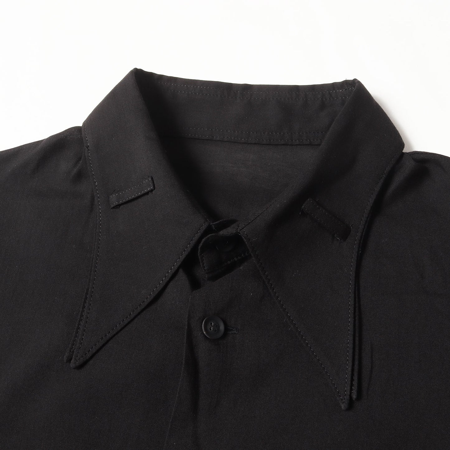 21SS W-襟先 二重 変型 シャツ (HD-B16-203)