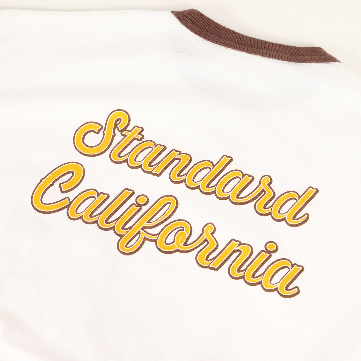 25SS スクリプト ロゴ リンガーネック トリム Tシャツ (SD US Cotton Script Logo Ringer T) / 著名人着用