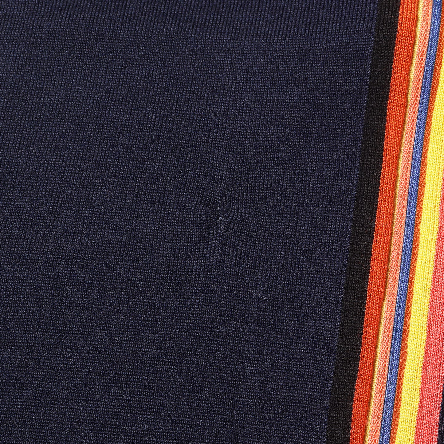 シグネチャーストライプ ジャガード ハイゲージ ウール ドライバーズ ニット (273401 581R)