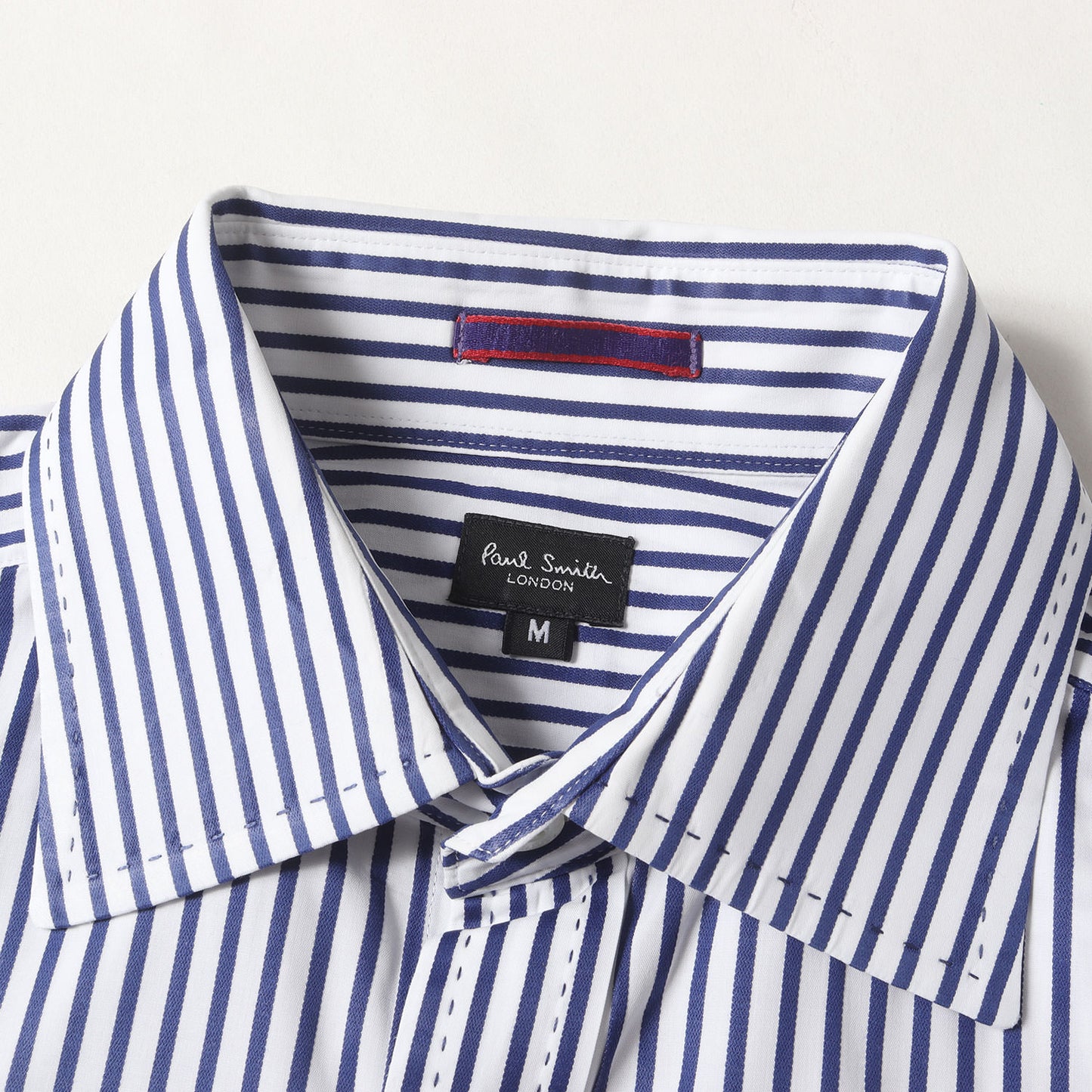 ストライプ ブロード ドレス シャツ (213114 A786E) / コンバーチブルカフス LONDON