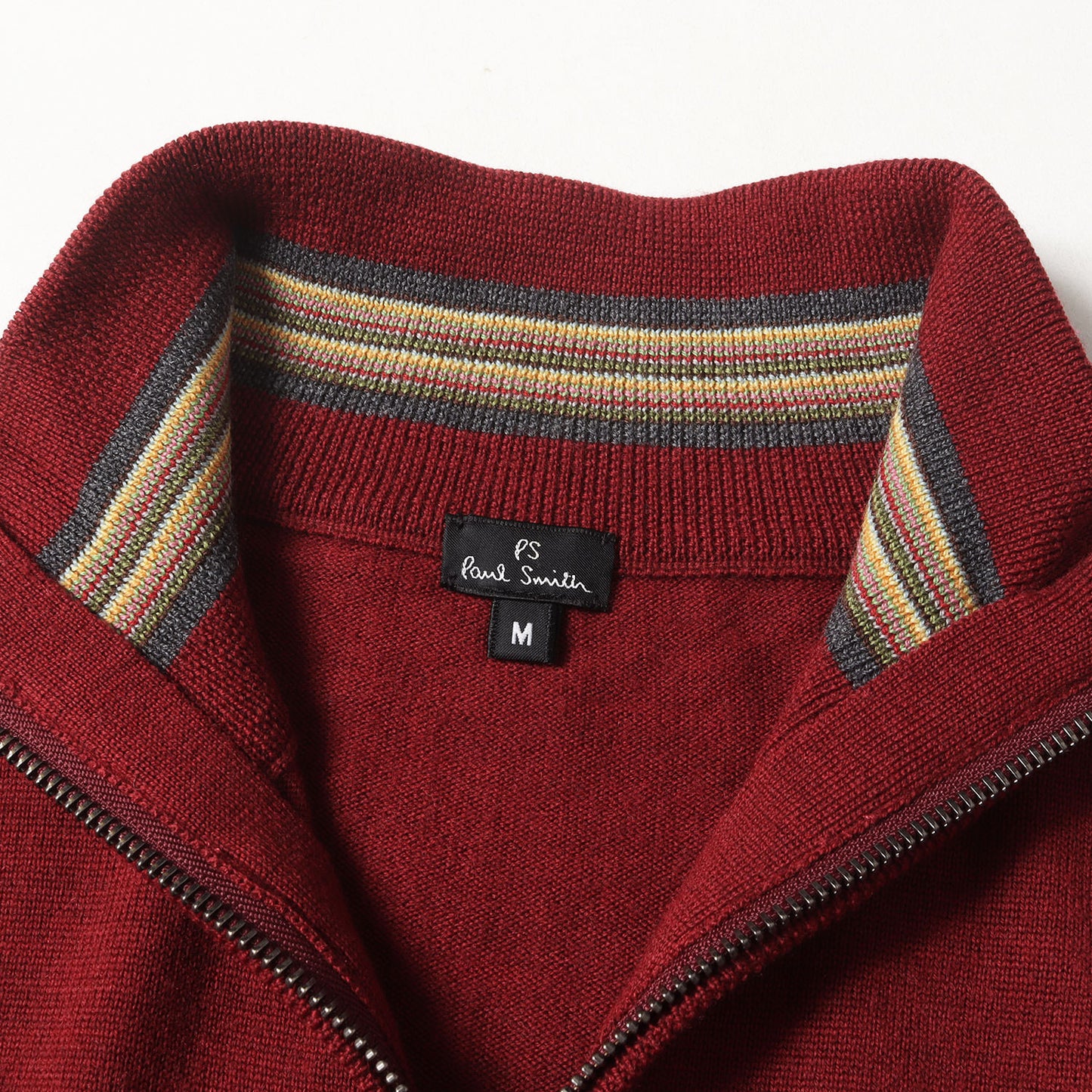 アーティストストライプ ジャガード ハイゲージ ウール ドライバーズ ニット (293408 331R)