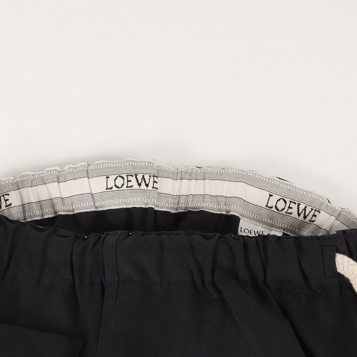 ウエストロープ ストレート イージー スラックス パンツ (Drawstring Pants H2292440PO)