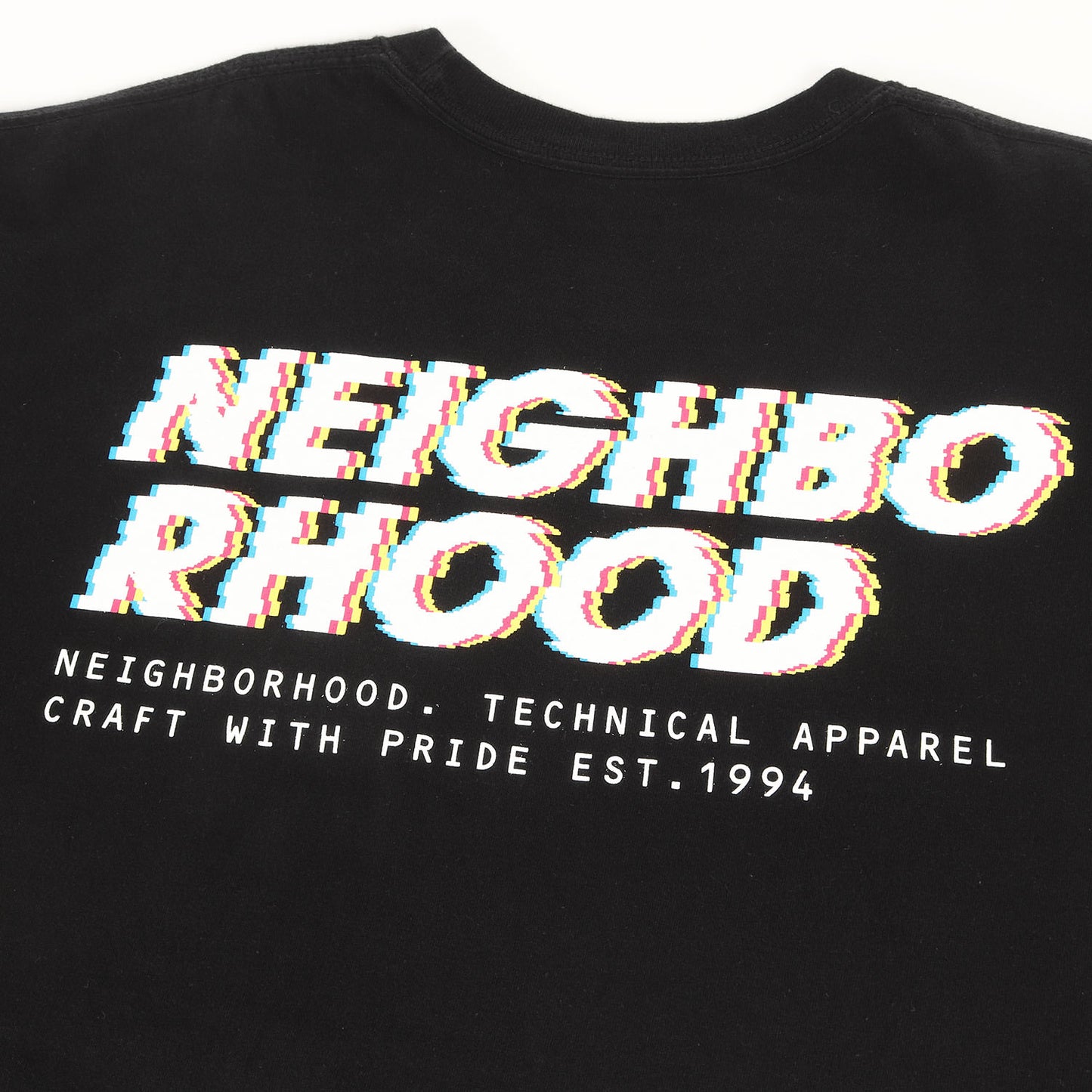 24SS デジタルロゴ クルーネック Tシャツ