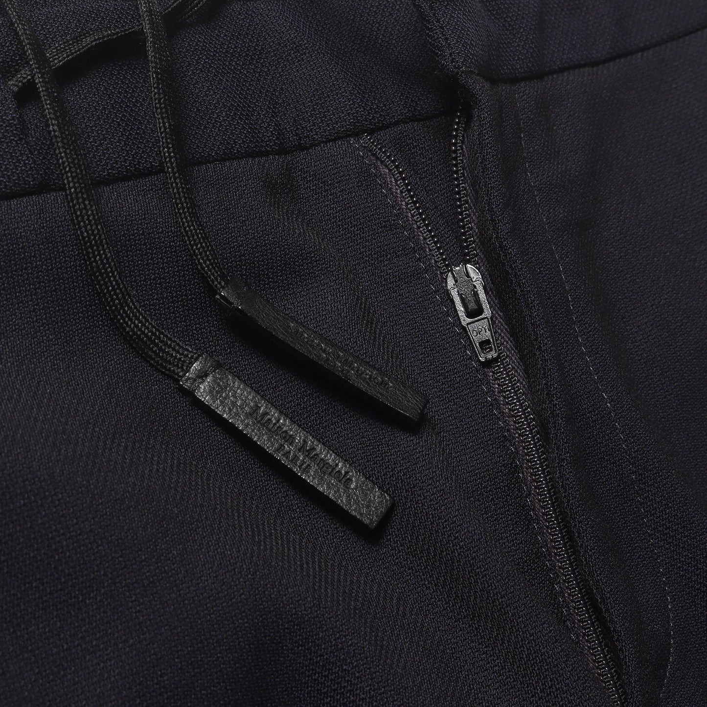 ドローストリング スリム テーパード サマー トロピカル ウール トラウザー スラックス パンツ (S50KA0376 S47325) / ジッパーフライ