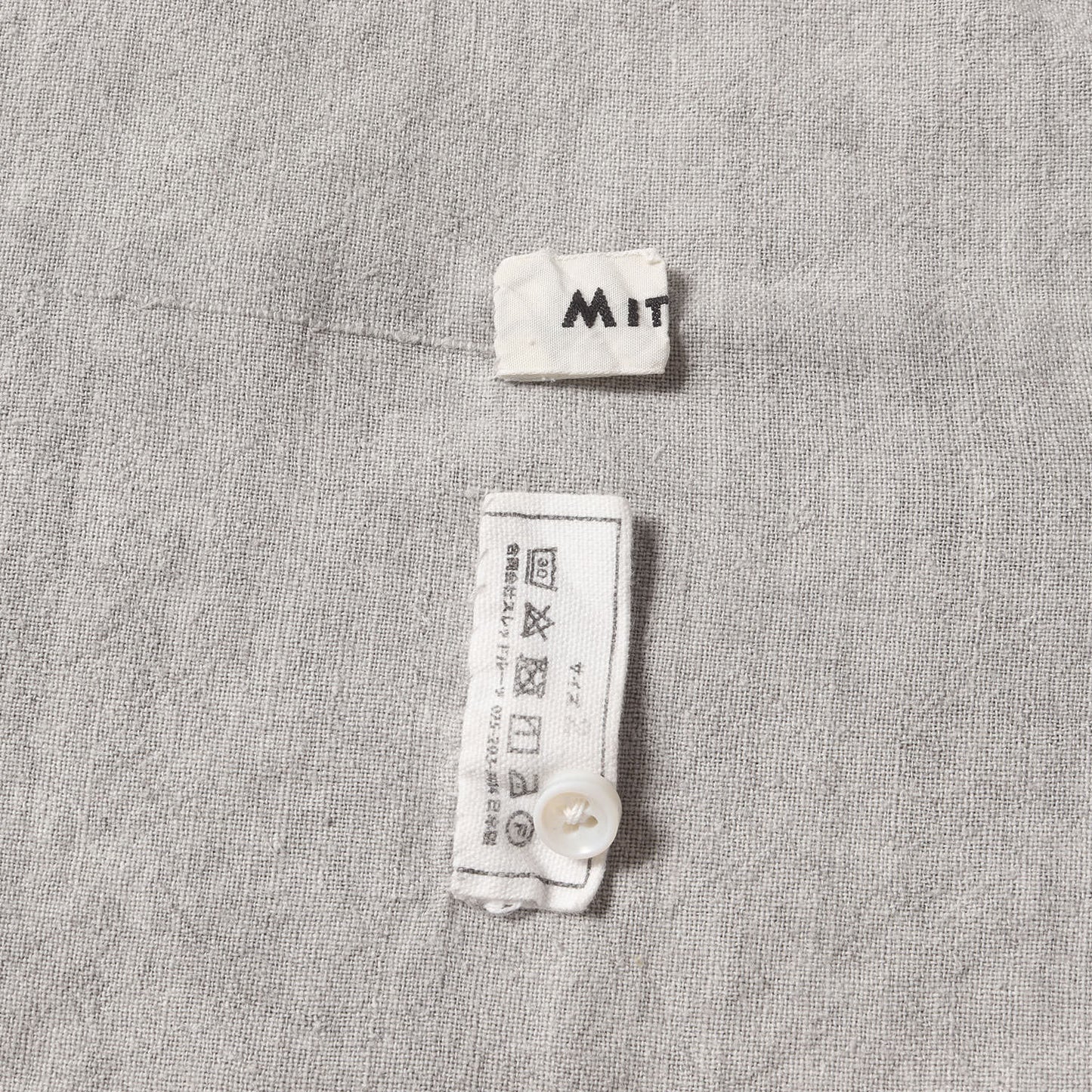 ベンガラ染め ハーフスリーブ カディシャツ