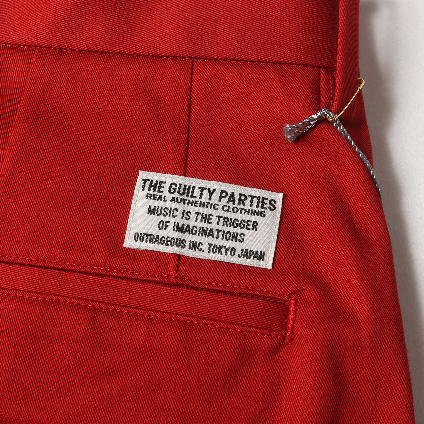 25SS ツータック チノ トラウザー スラックス (DOUBLE PLEATED CHINO TROUSERS 25SS-WMP-PT13)