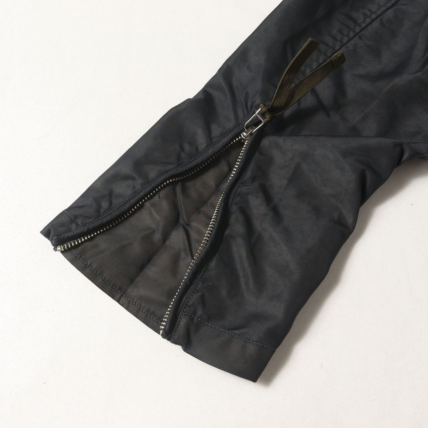 23SS × BEAMS PLUS 別注 ムラ染め ナイロン シングル ライダース (Single Riders Jacket)