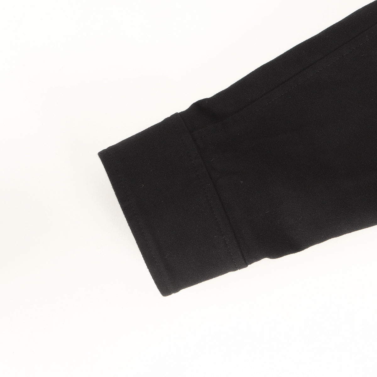 24AW フライフロント ジップアップ ストレッチ モールスキン ブルゾン (NURLAN)