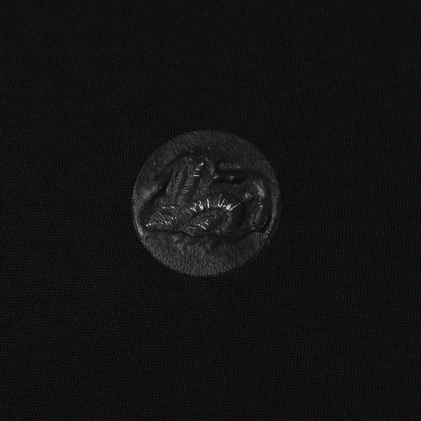 ワンポイント アイコン モックネック Tシャツ (112620 RB560) / RED EAR MADE IN JAPAN