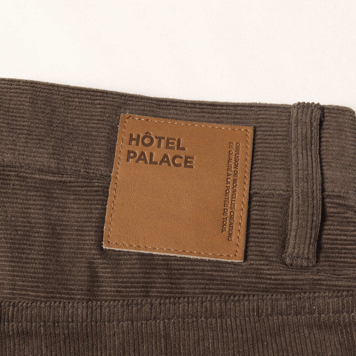 25AW HOTEL PALACE ワイドストレート コーデュロイ パンツ