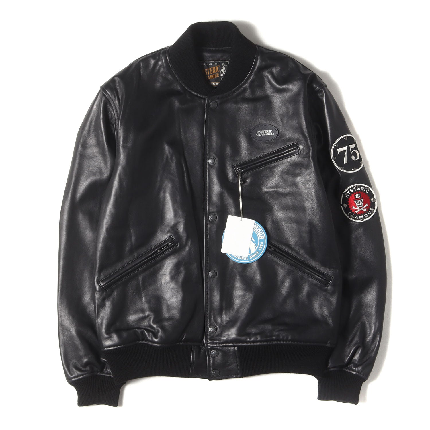 専用画面アメリカーナ　ブラックエコレザーブルゾン 新品タグ付 アメリカーナ ブラックエコレザーブルゾン Americana