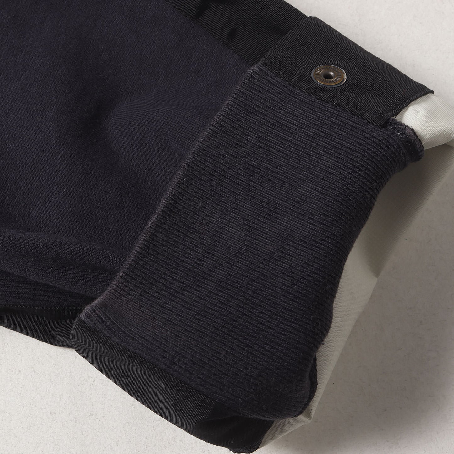 × THE NORTH FACE ナイロンドッキング スウェット パーカー (NT6175SA)