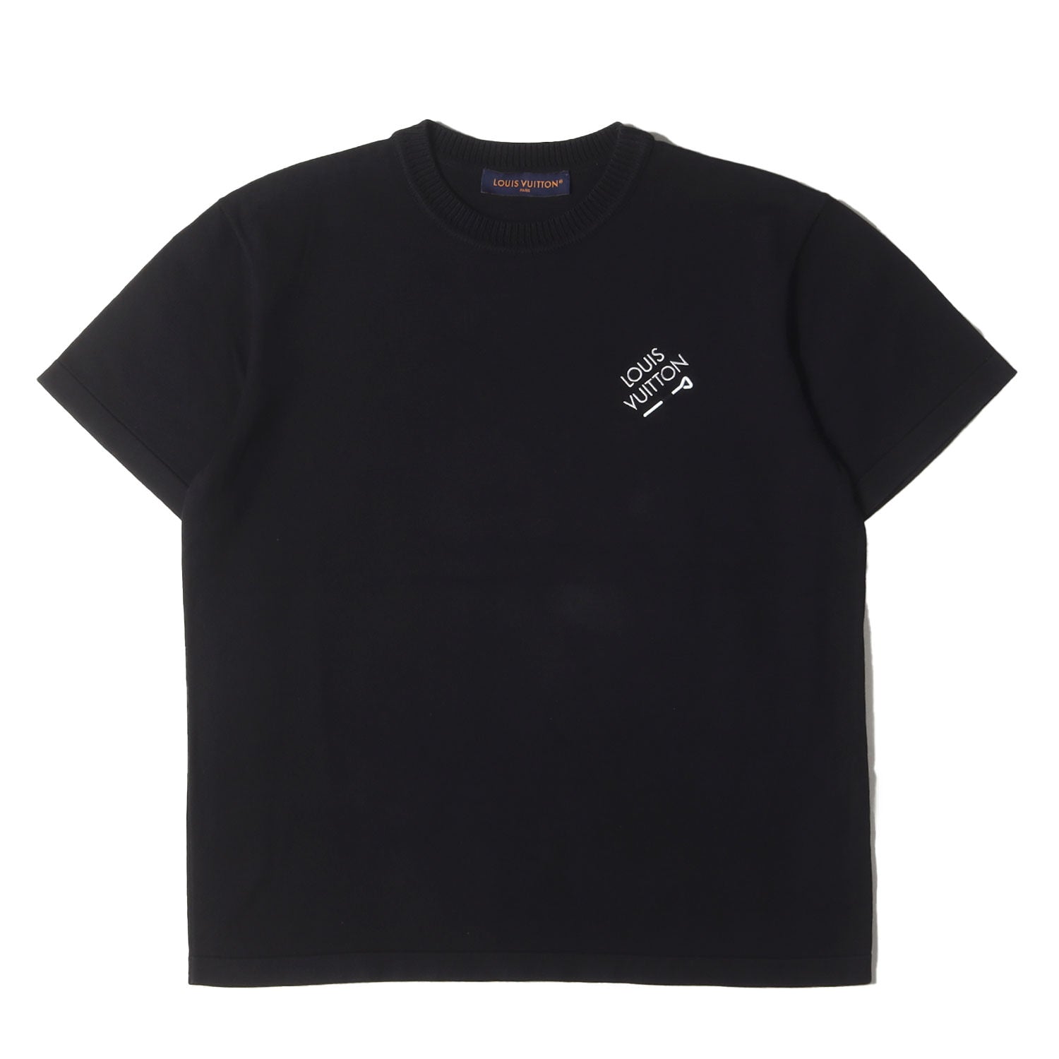 24AW シグネチャー ショートスリーブ ニット Tシャツ - ブランド古着の 