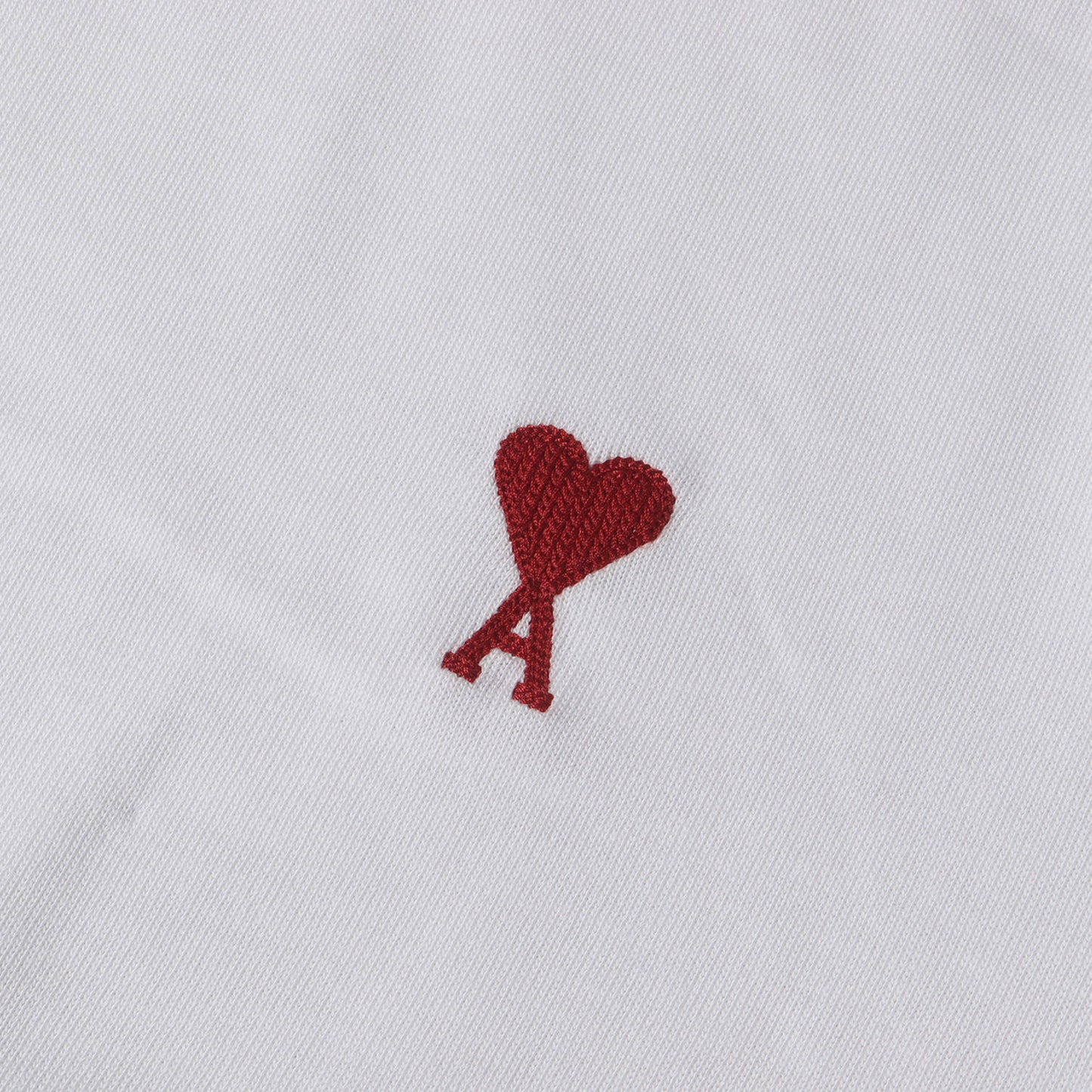 現行モデル オーガニックコットンジャージー Ami de Coeur ロングスリーブ Tシャツ (UTS205.726)
