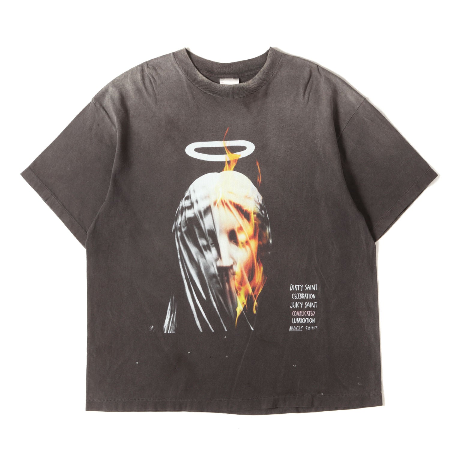 SAINT MICHAEL (セントマイケル) 25SS ヴィンテージ加工 グラフィック 