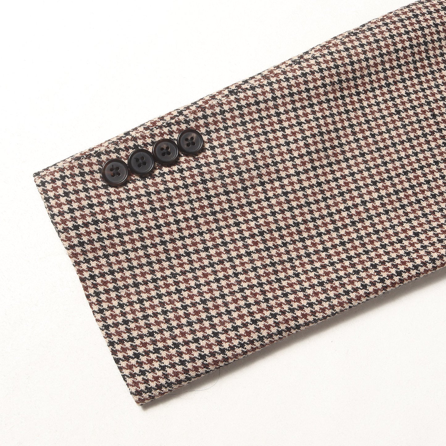 ハウンドトゥース 段返り3B アンコン テーラード ジャケット (63-07-84-07310)