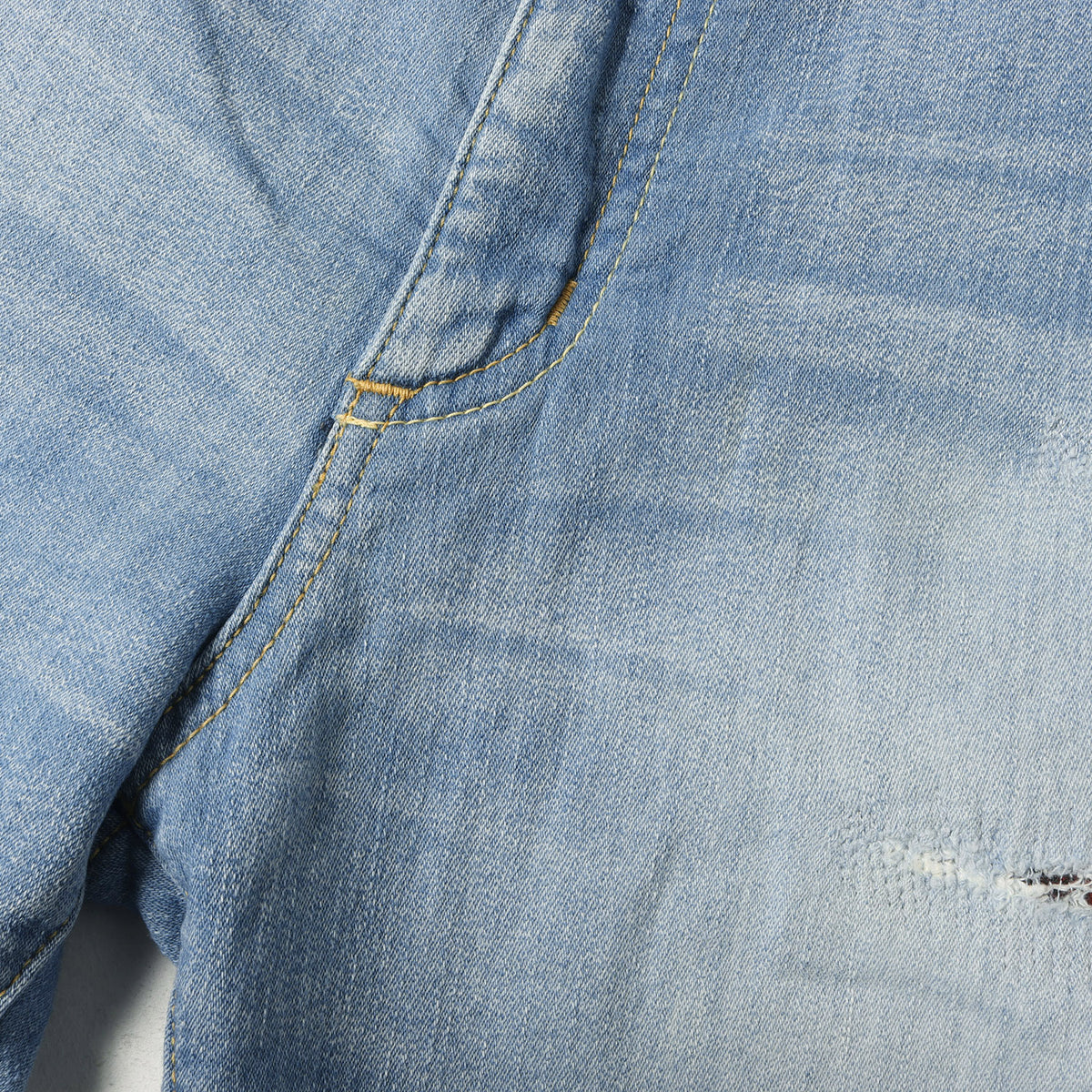 リペア加工 ストレッチ スウェット ショート パンツ / MADE IN JAPAN