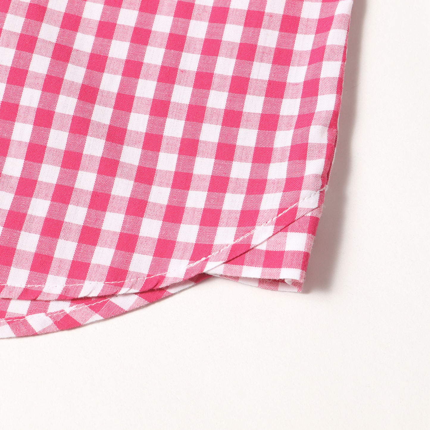 ギンガムチェック ボタンダウン ドレスシャツ