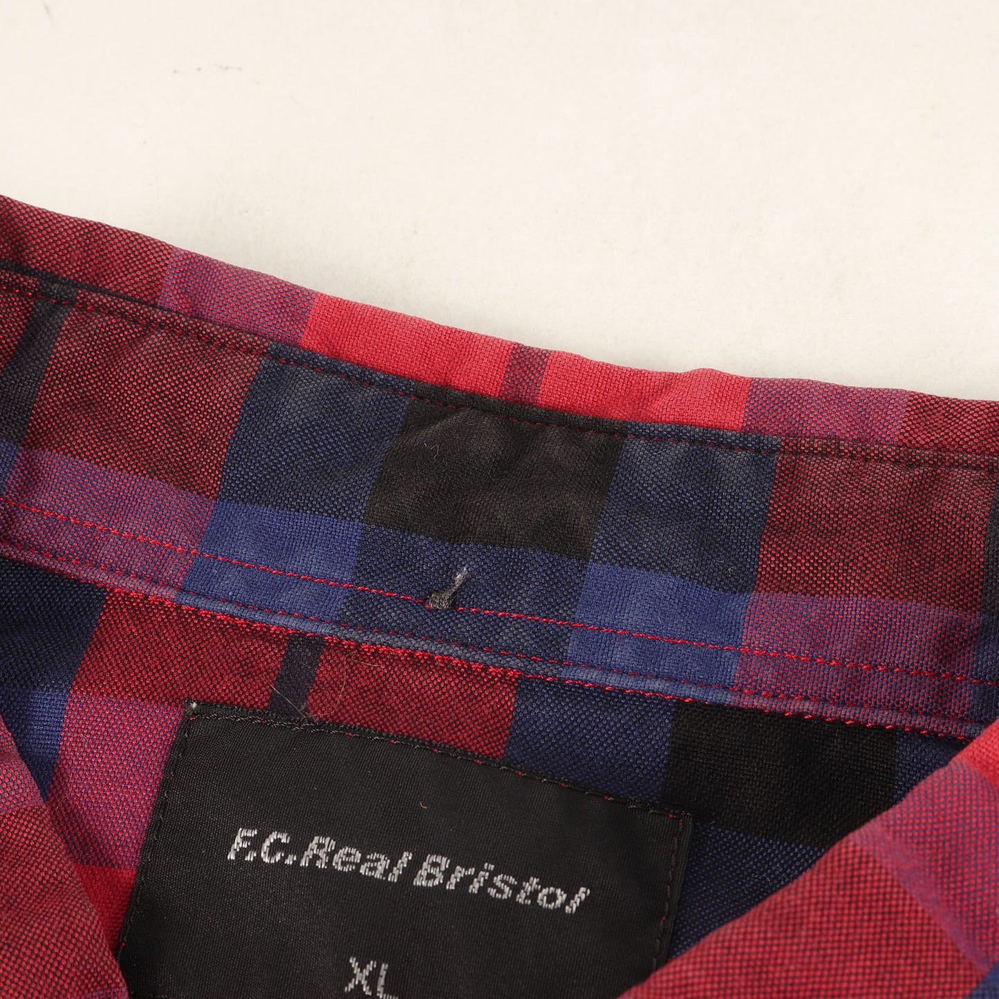 バックプリント チェック オックスフォード シャツ (35 STAR OXFORD CHECK SHIRT FCRB-160029)