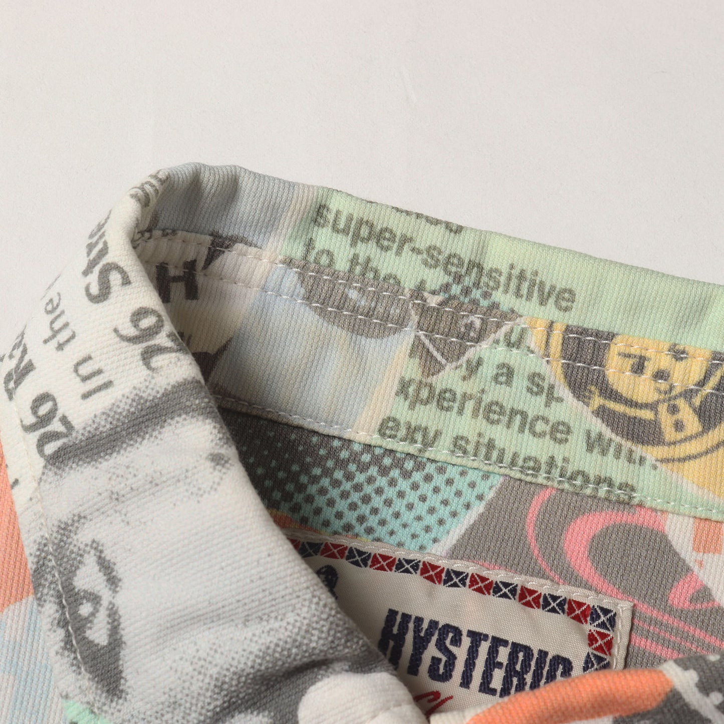 ALKING HYS総柄 7分袖 シャツ