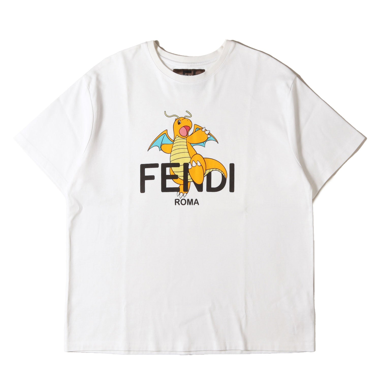 FENDI (フェンディ) 24SS × fragment design × POKEMON カイリュー T 