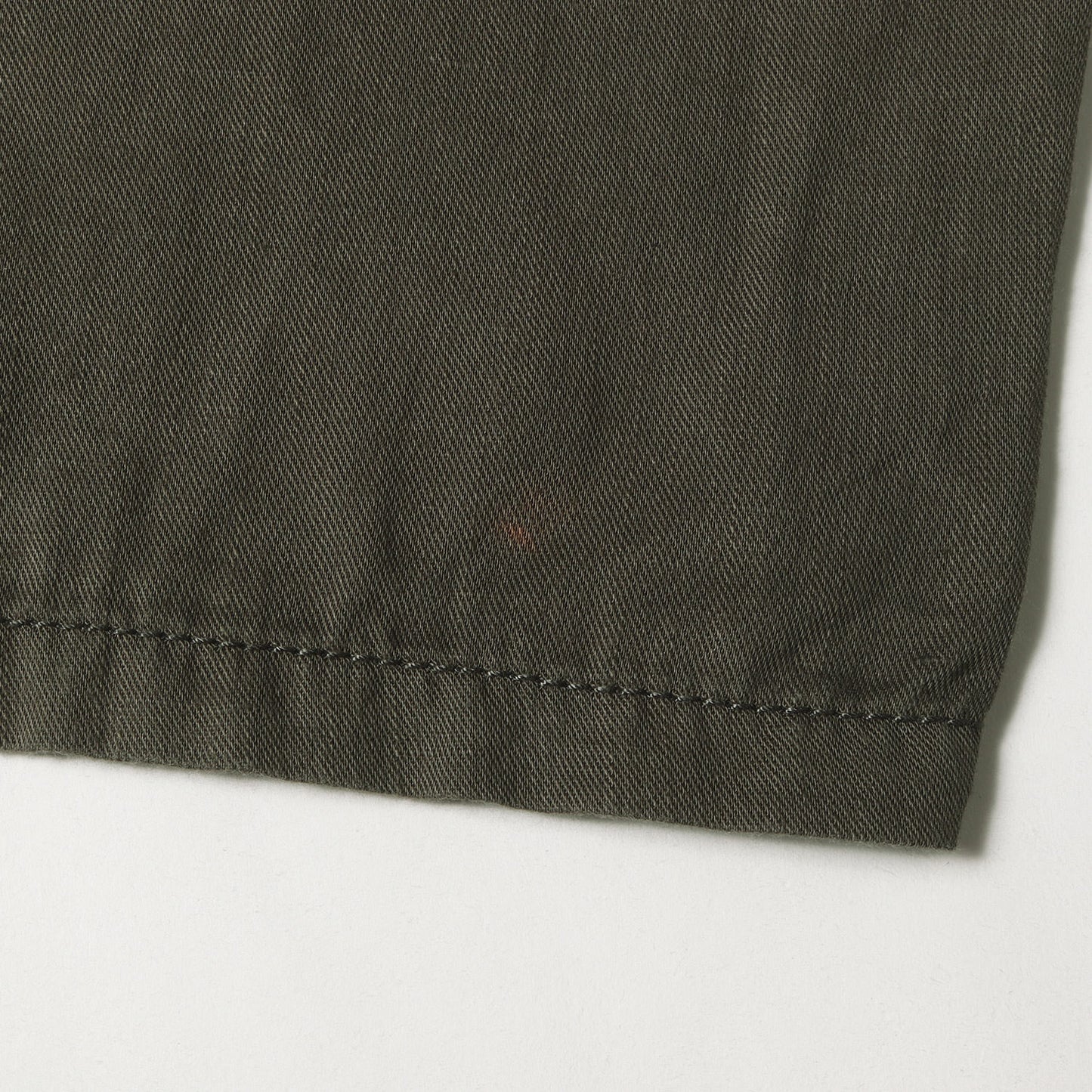21SS コットンリネン ツイル テーパード パンツ / MADE IN FRANCE
