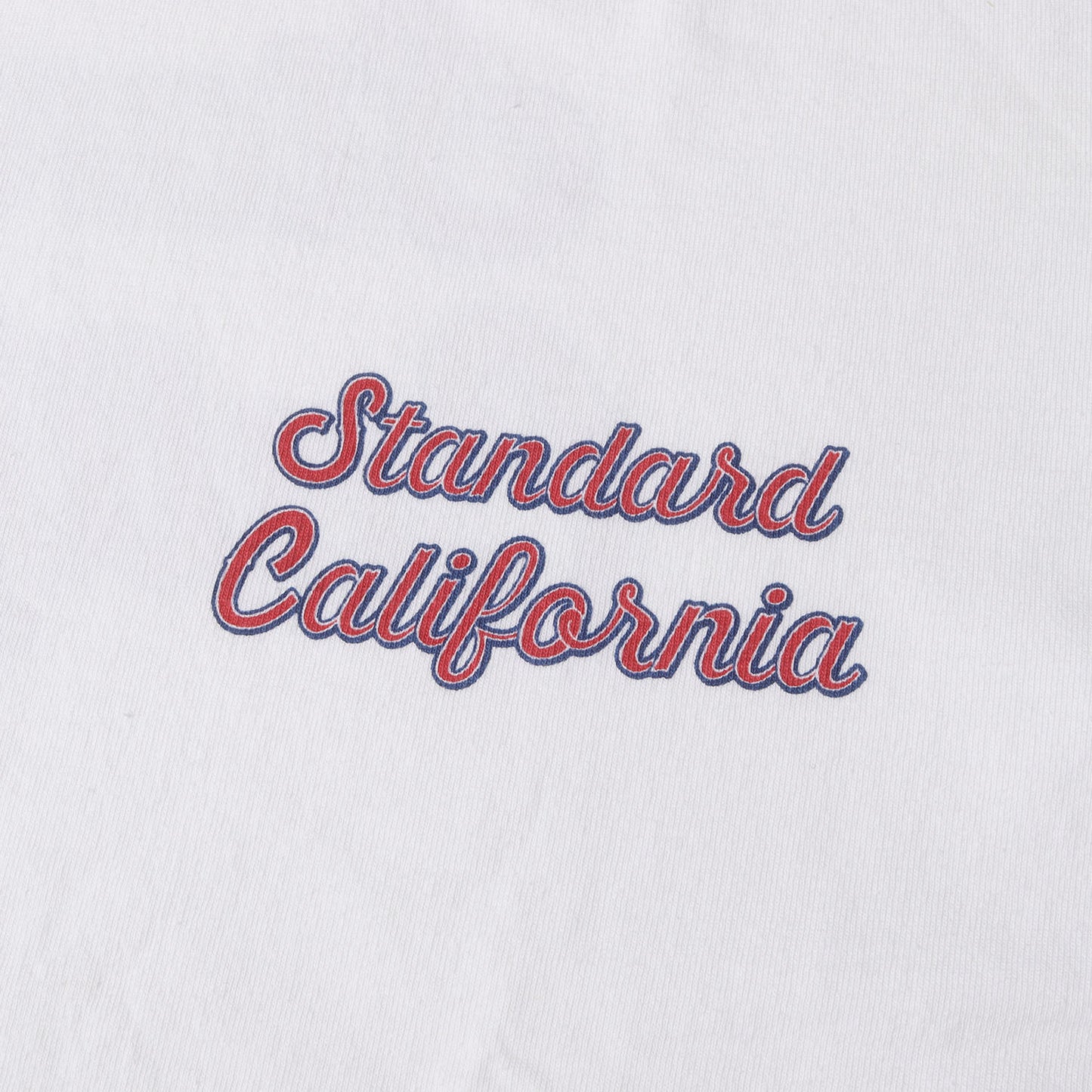 25SS グラフィック ロゴ リンガーネック ロングスリーブ Tシャツ (SD US Cotton Script Logo Ringer Long Sleeve T)