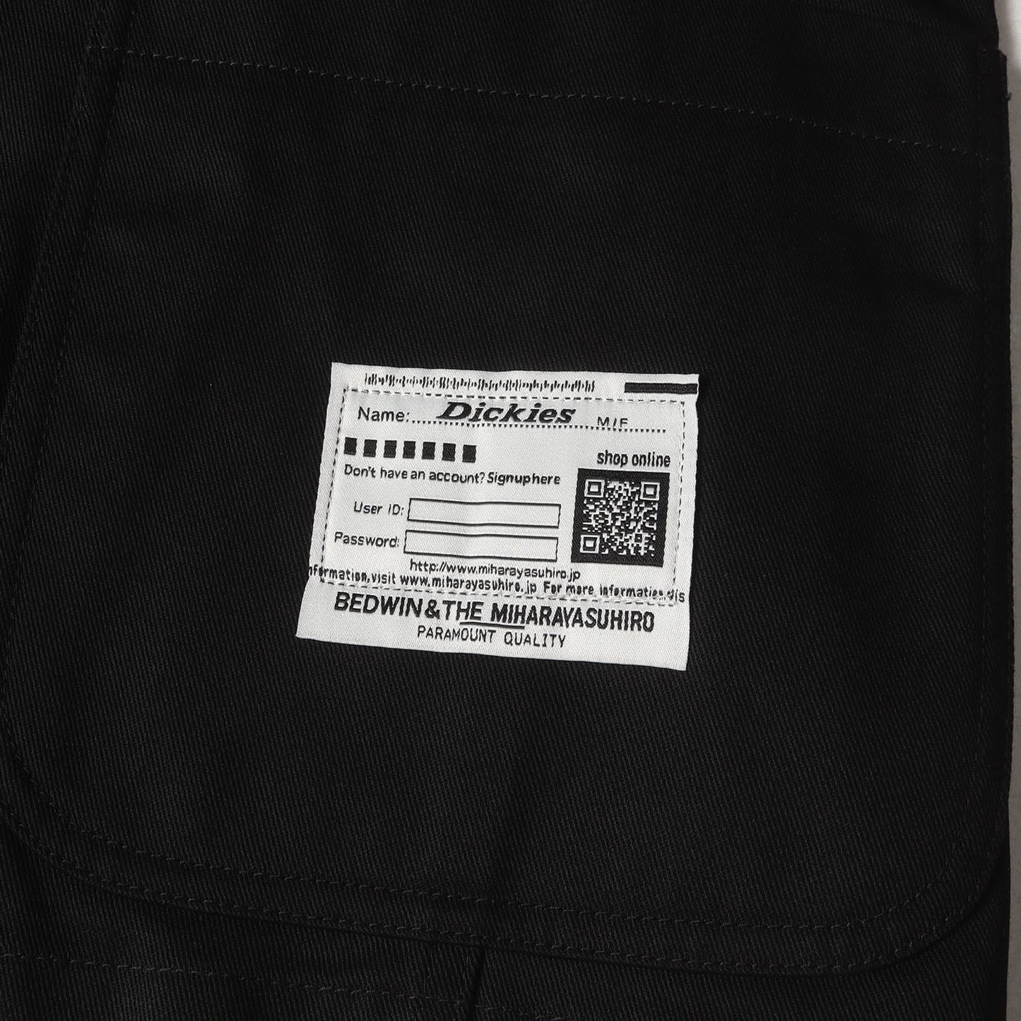 25AW × Dickies × BEDWIN ダブルブレスト T/Cツイル テーラード ジャケット (Double-Breasted Jacket C15JK014)