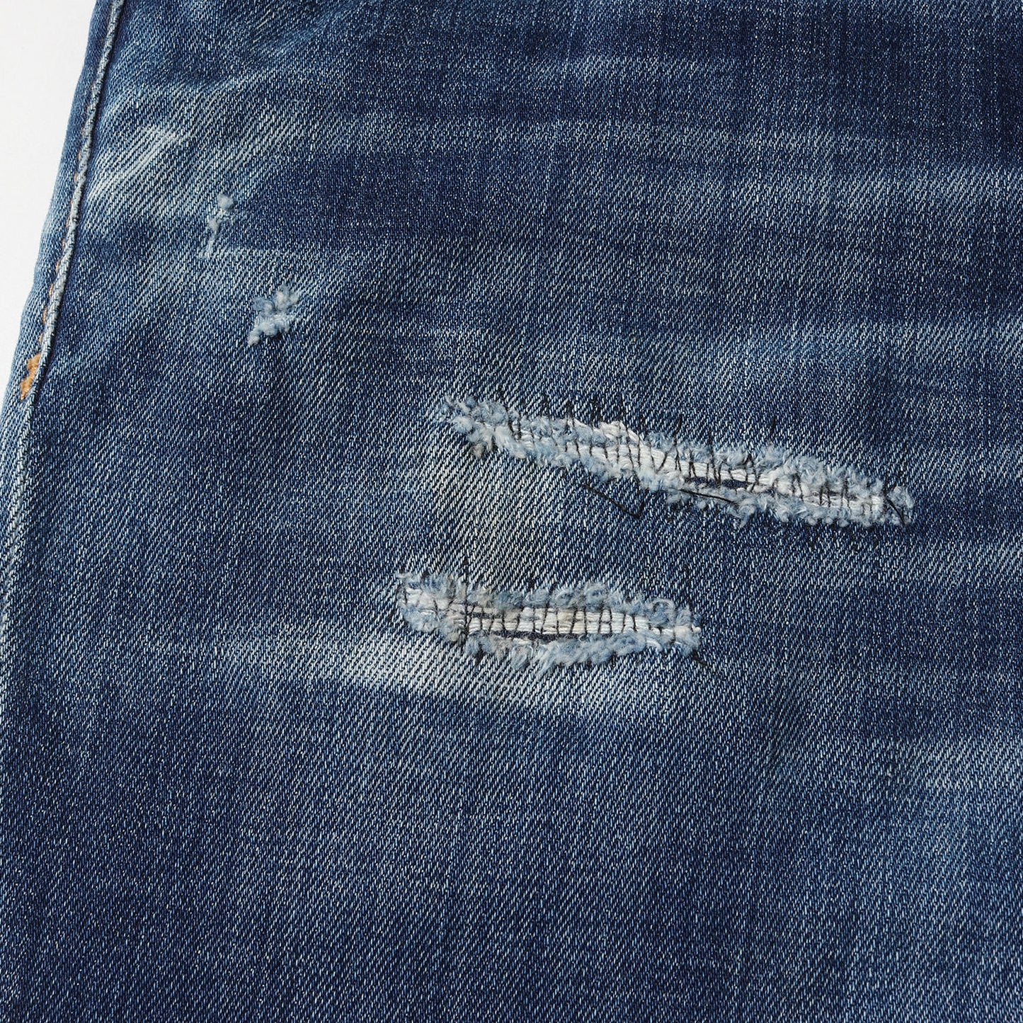 23SS ヴィンテージ リペア加工 ストレッチ デニム スキニー パンツ (COOL GUY JEAN S71LB1206 S30342)