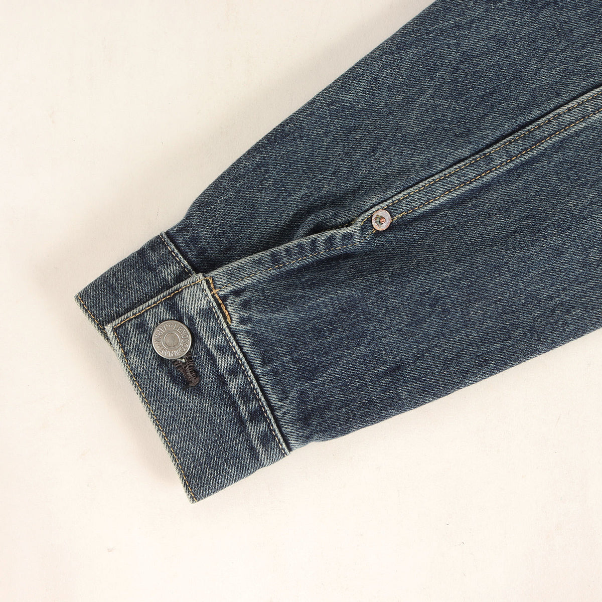 23SS ヴィンテージ加工 セカンド デニム トラッカー ジャケット (PATRICIA BIG TRUCKER JACKET AGED INDIGO 2nd TYPE H2301-JJ004A)