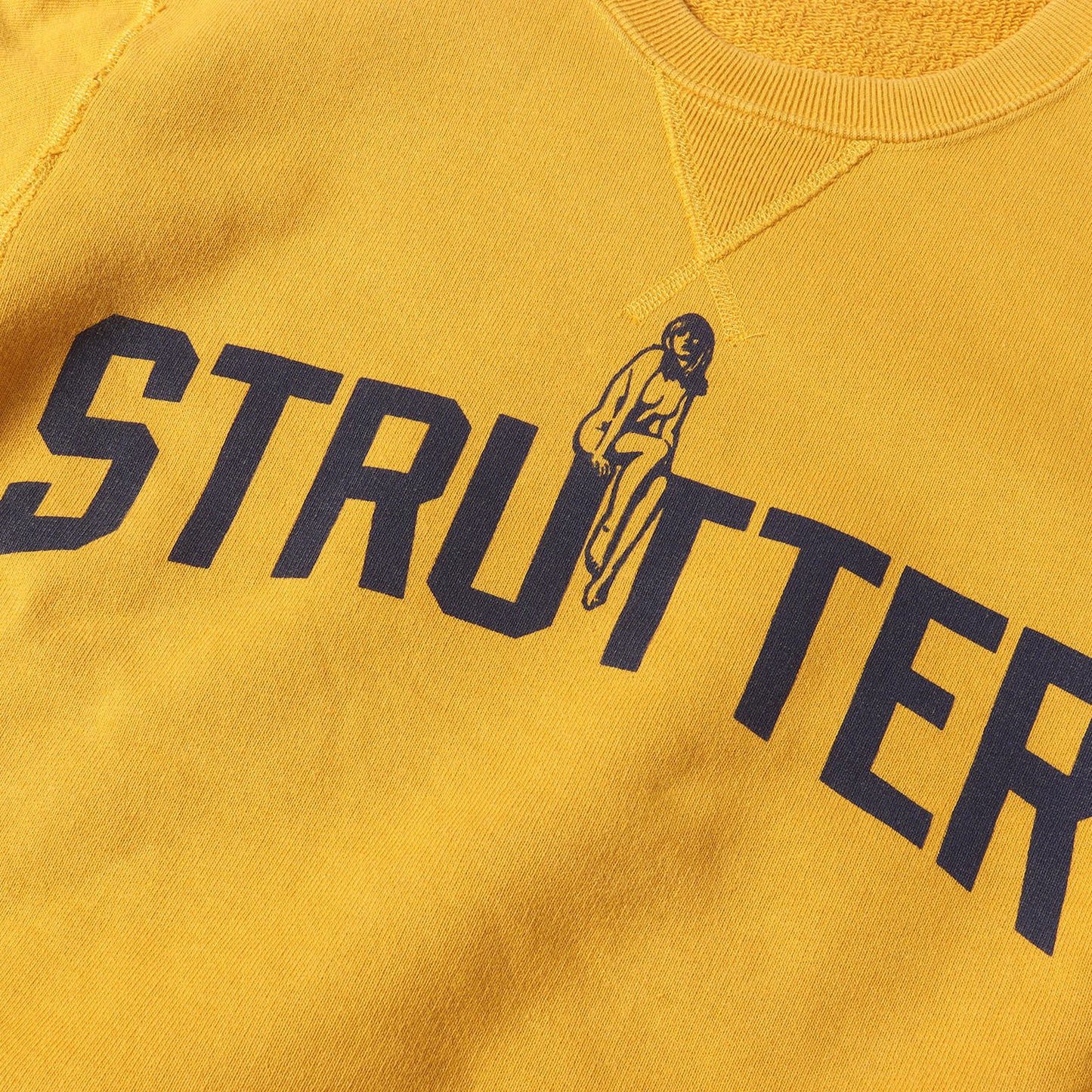 STRUTTER ヌード ガール ウーマン ロゴ スウェット (0253CS08)